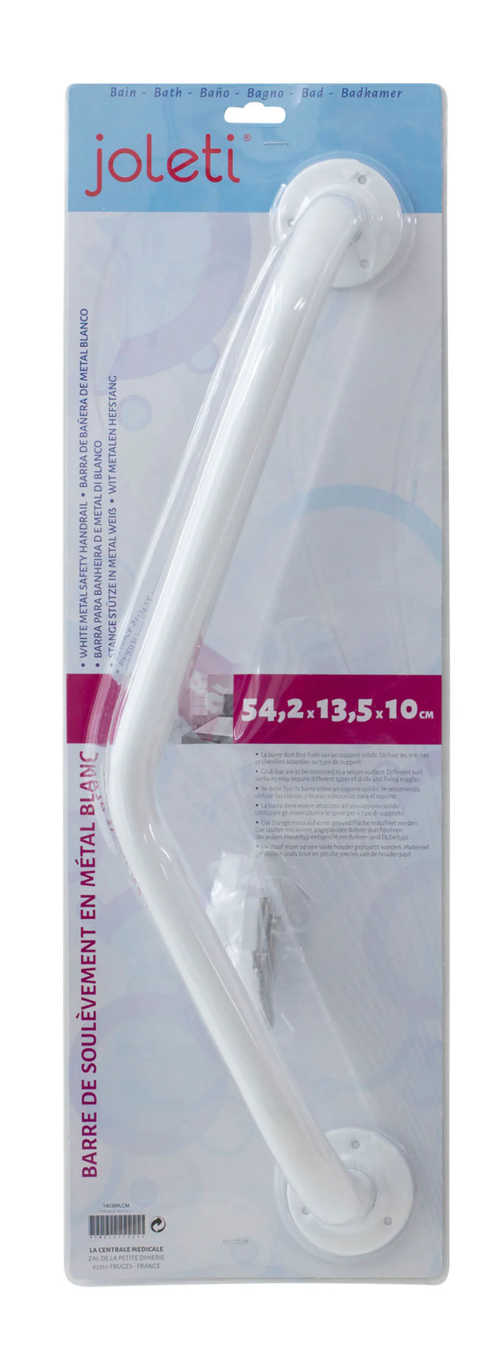 Steel / Epoxy Grab Bar - 3 models - JOLETI