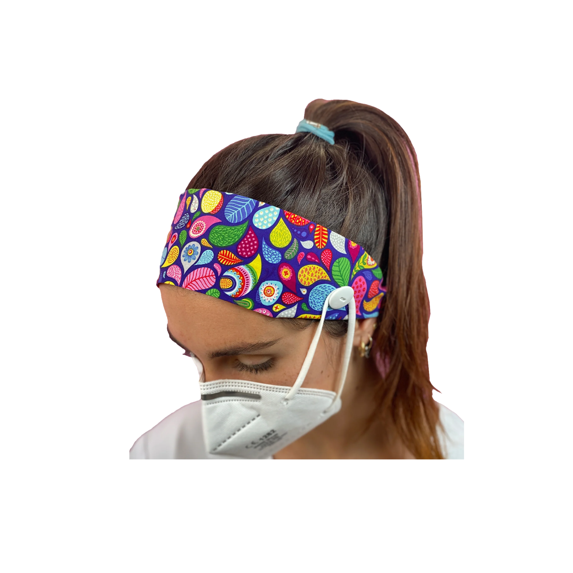 Bandeau pour cheveux avec boutons - Plusieurs imprimés - My Blouse