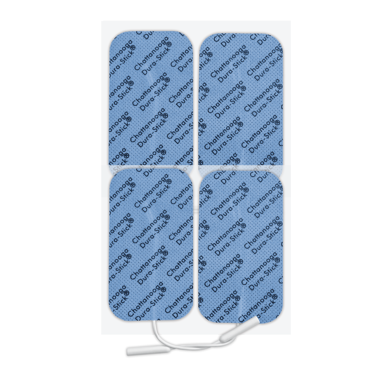 Électrodes à fil Dura-stick® Plus - filament carbone/gel - 1 sachet de 2 ou 4 - Chattanooga® - My Médical