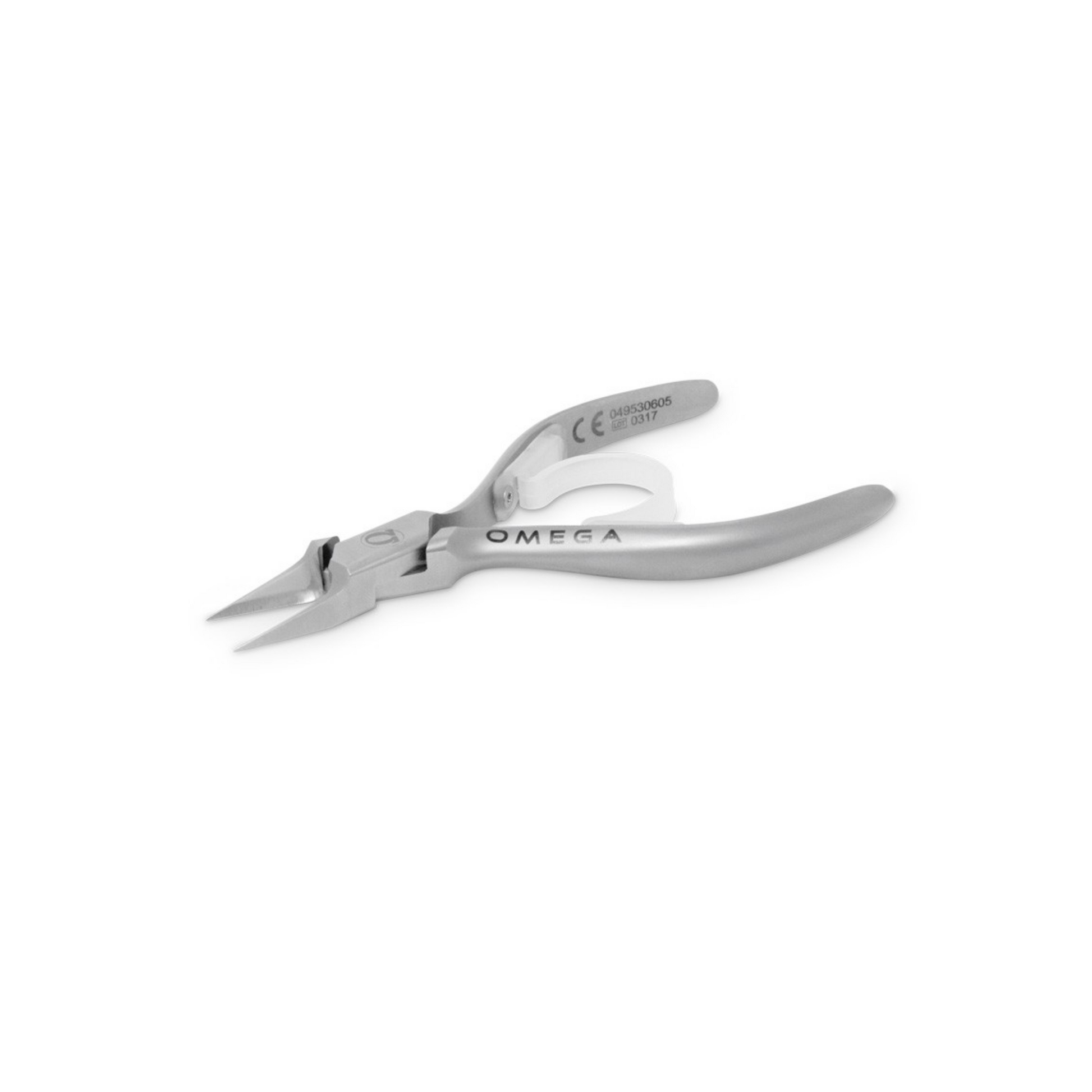 Pince à ongles - Coupe droite - Mors plats - 13 cm - Omega