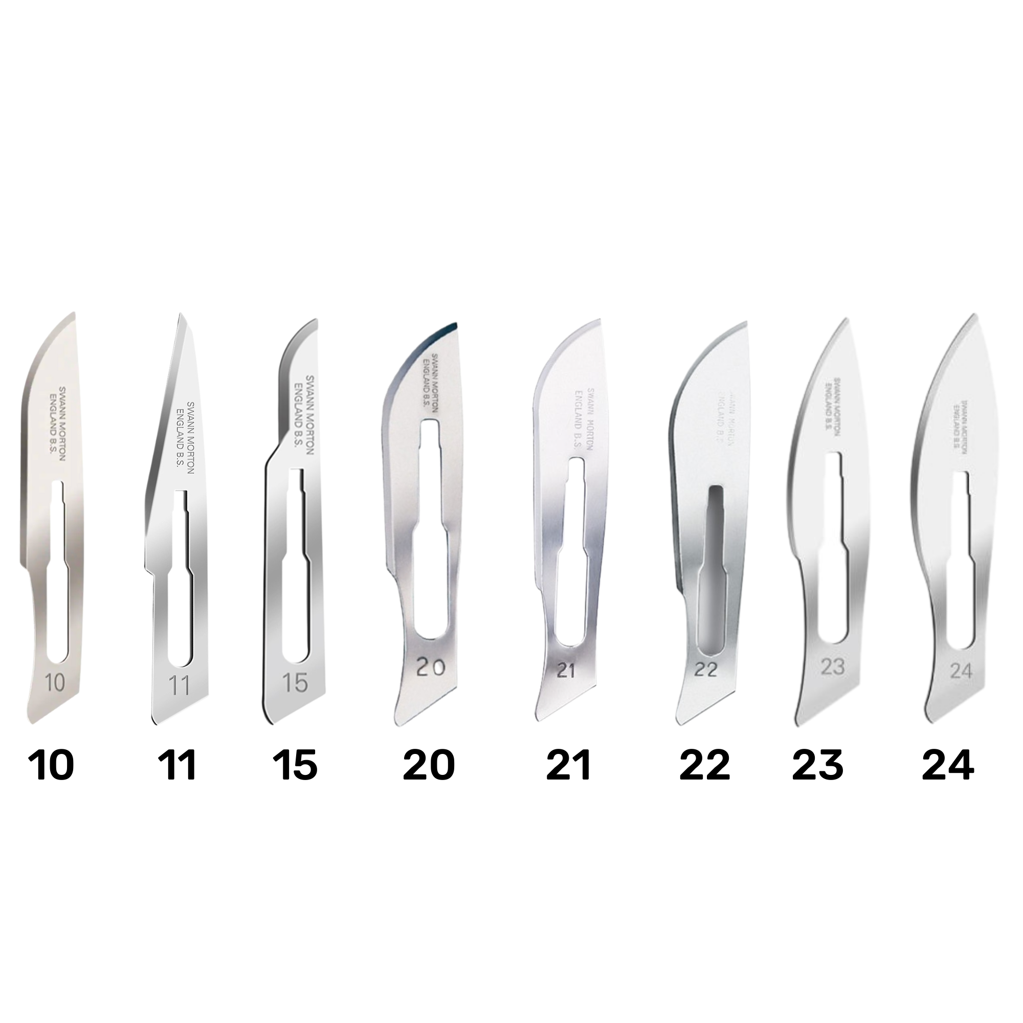 Boîte de 100 lames de bistouris stériles - Swann-Morton - My Médical