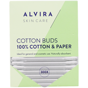 Boîte de 300 coton-tiges - 100% coton et papier