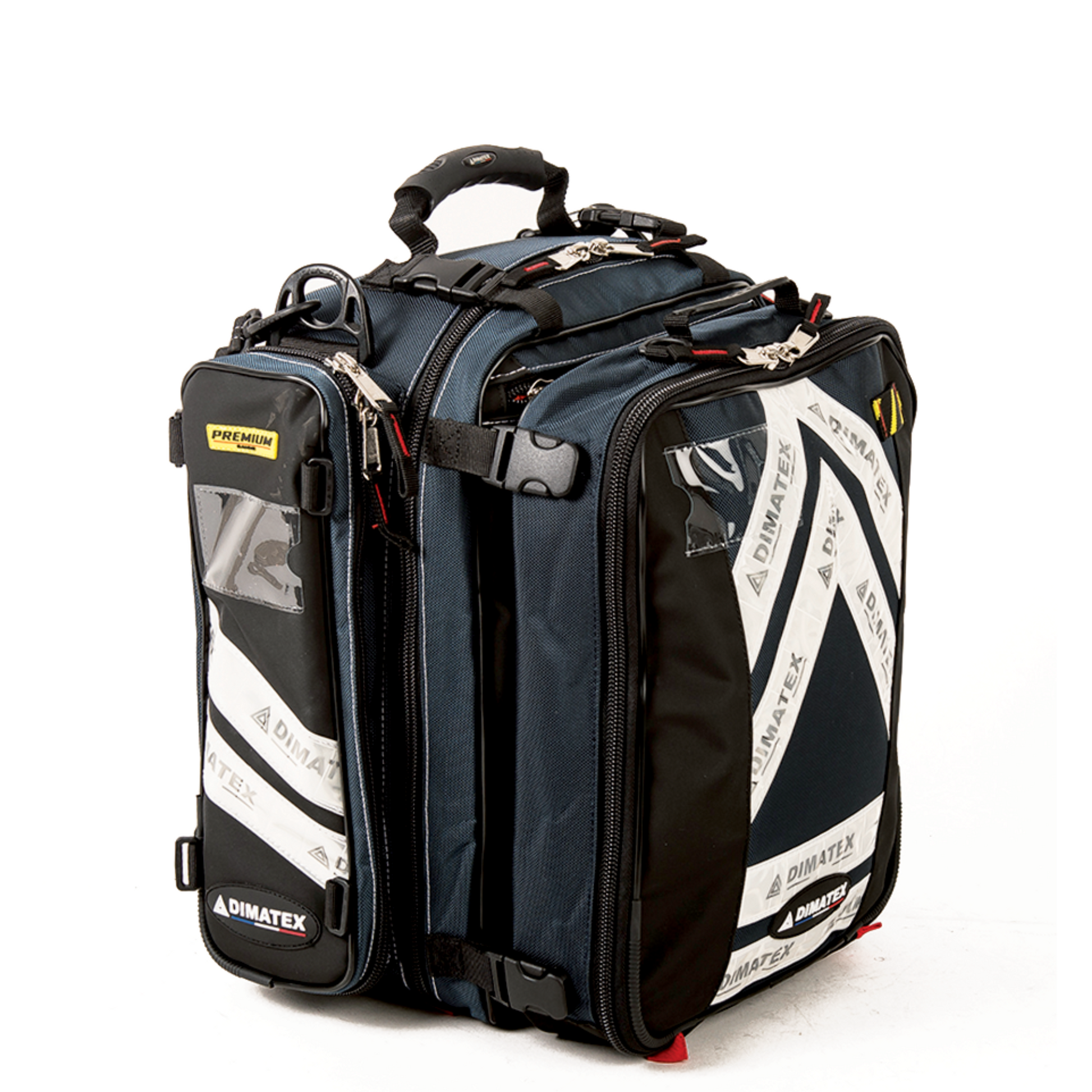 Sac de secours 37 litres TONIC - Rouge ou bleu - DIMATEX