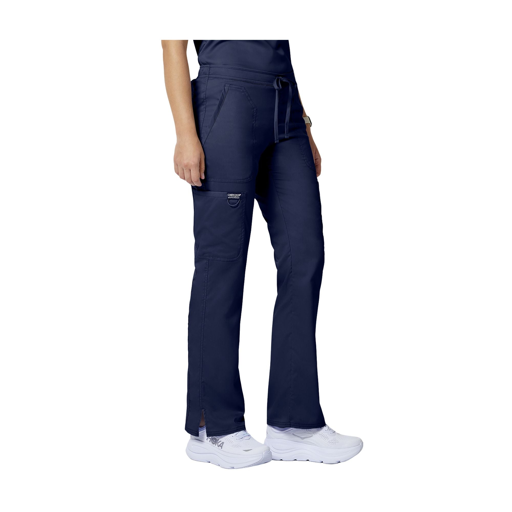 Amiens - Pantalon jambes légèrement évasées à cordon de serrage - Femme - Cherokee