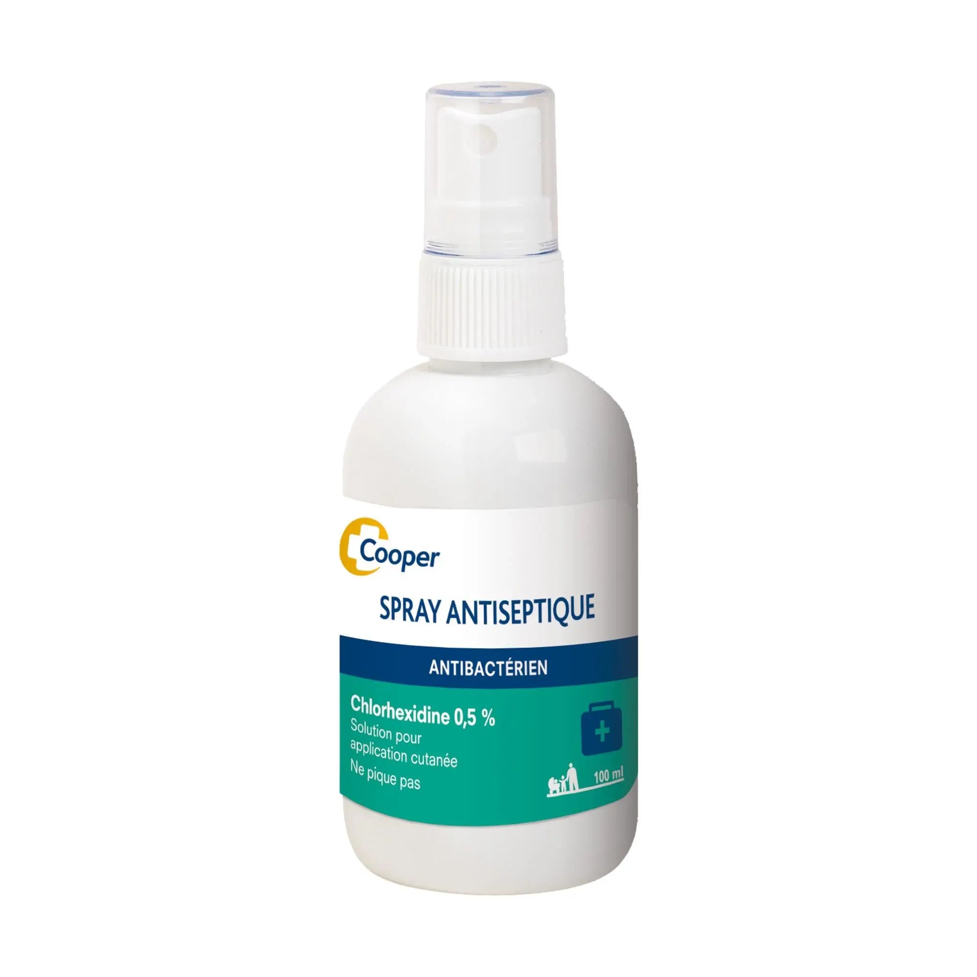 Antiseptique Chlorex 0.5% spray 100ml - Cooper