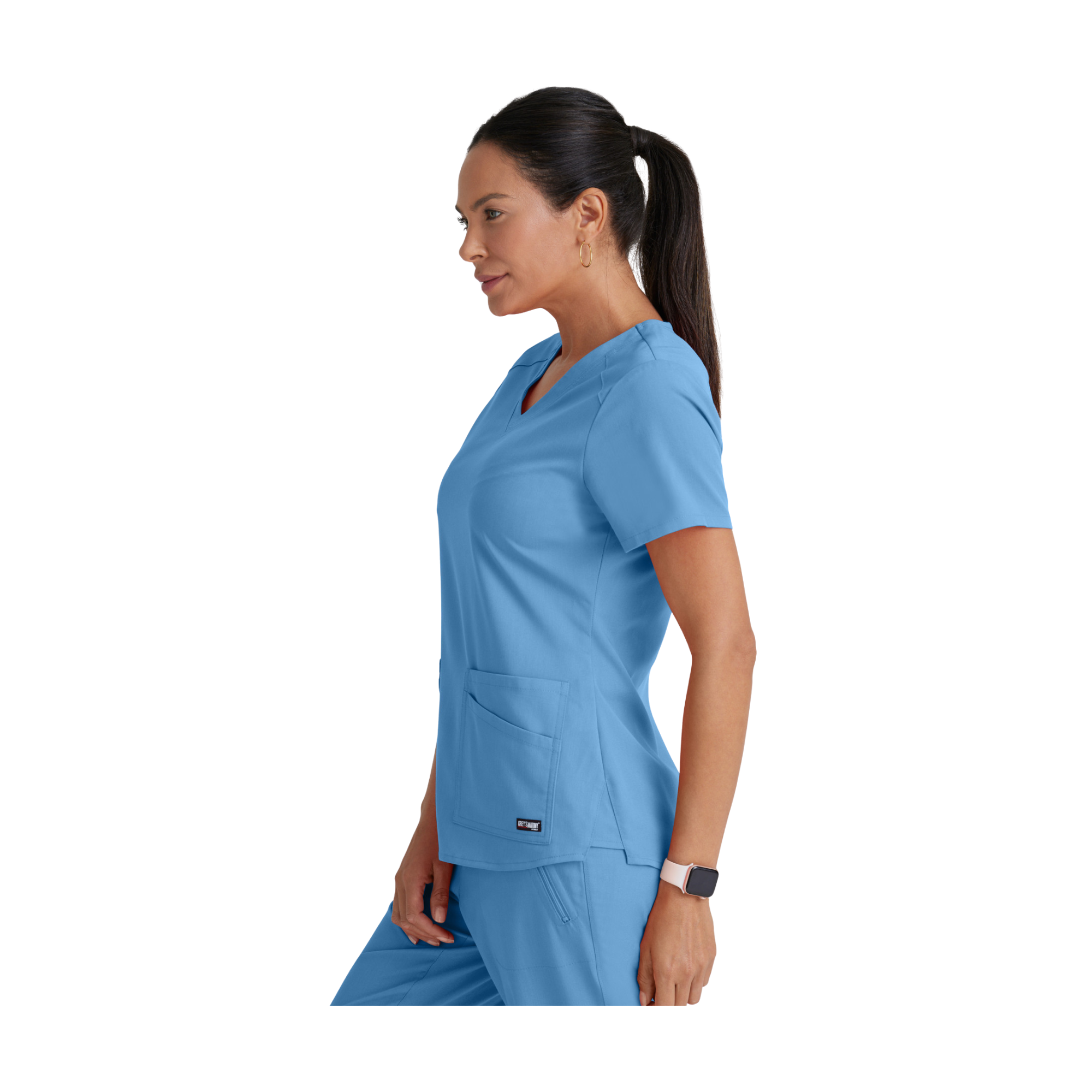 Aura - Tunique col V - Femme - Grey’s Anatomy Stretch GREYS ANATOMY STRETCH