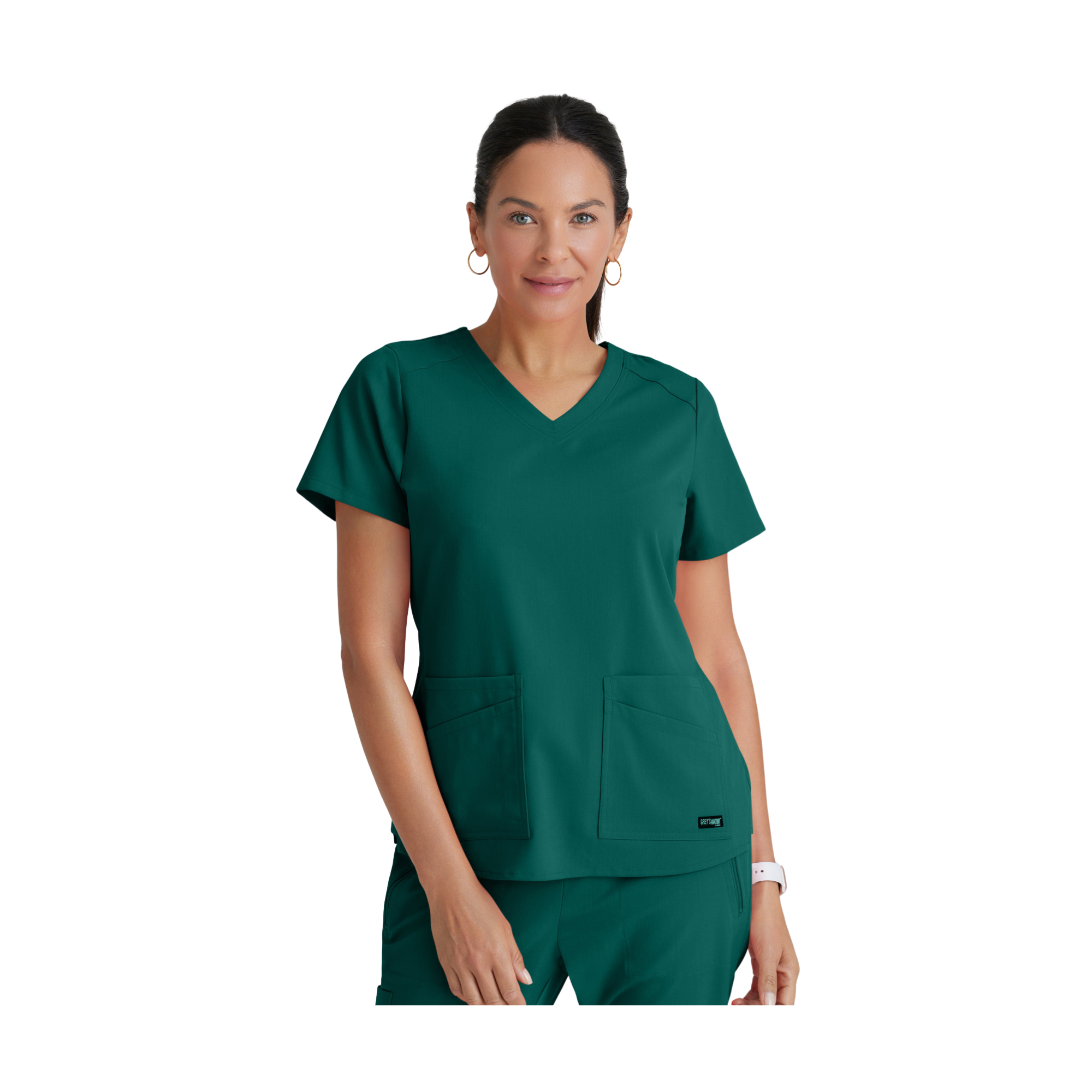 Aura - Tunique col V - Femme - Grey’s Anatomy Stretch GREYS ANATOMY STRETCH