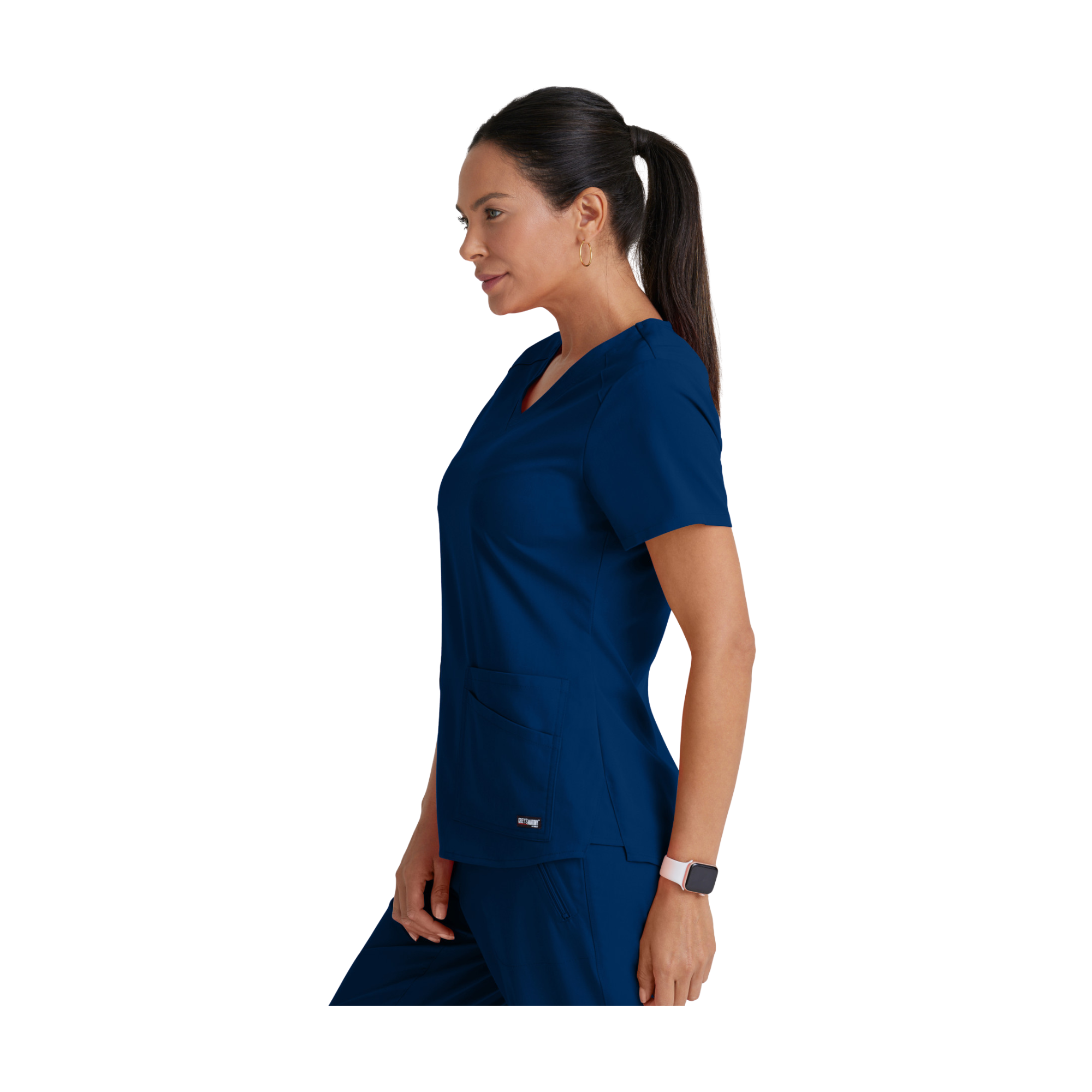 Aura - Tunique col V - Femme - Grey’s Anatomy Stretch GREYS ANATOMY STRETCH