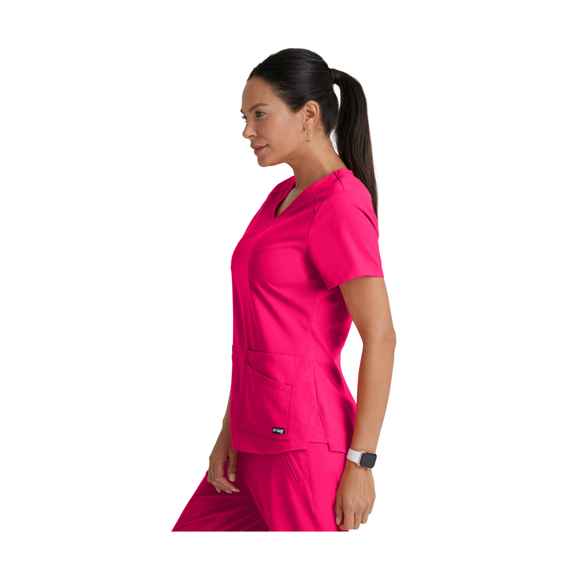 Aura - Tunique col V - Femme - Grey’s Anatomy Stretch GREYS ANATOMY STRETCH