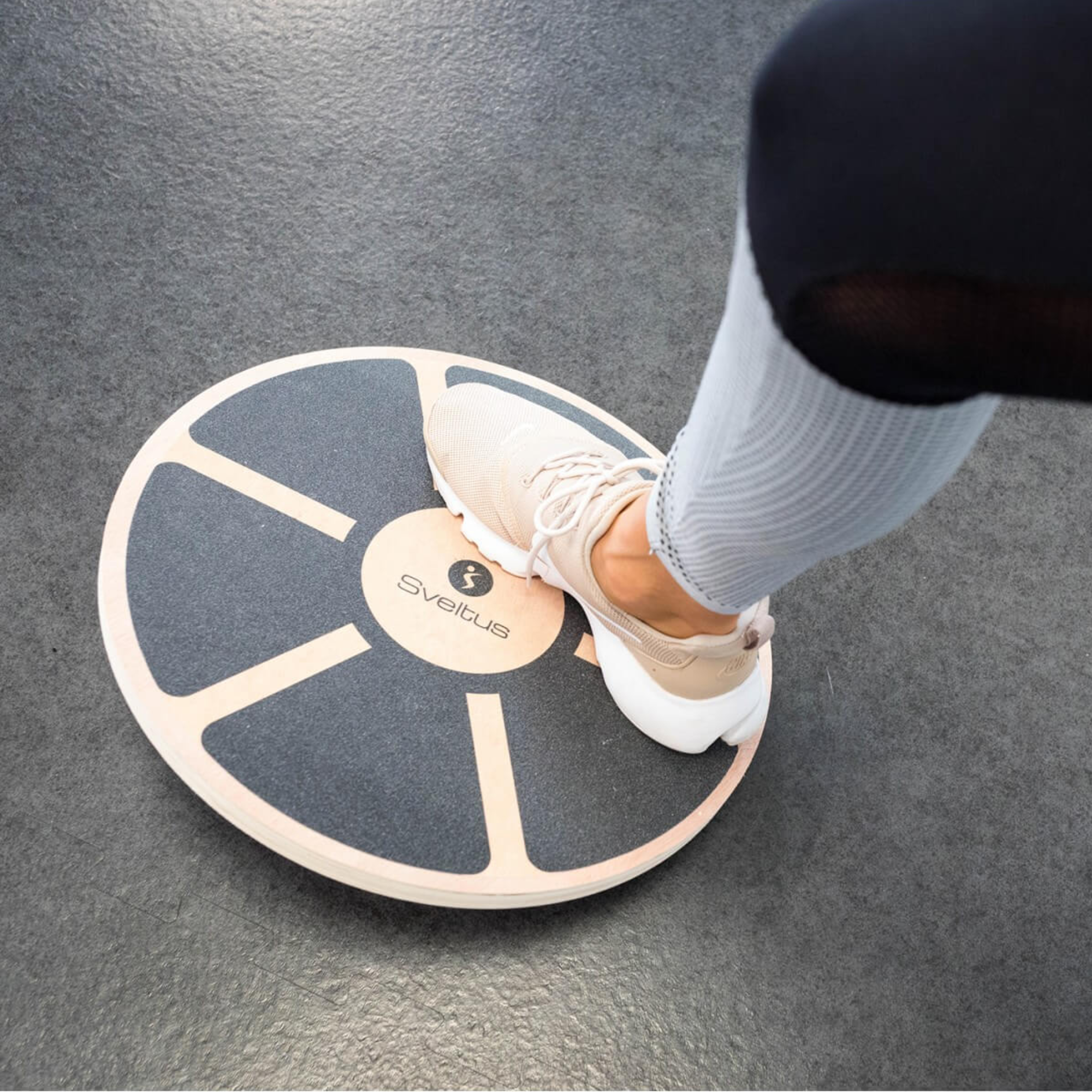 Balance Board Bulk wood - Ø 39.5 cm - Sveltus