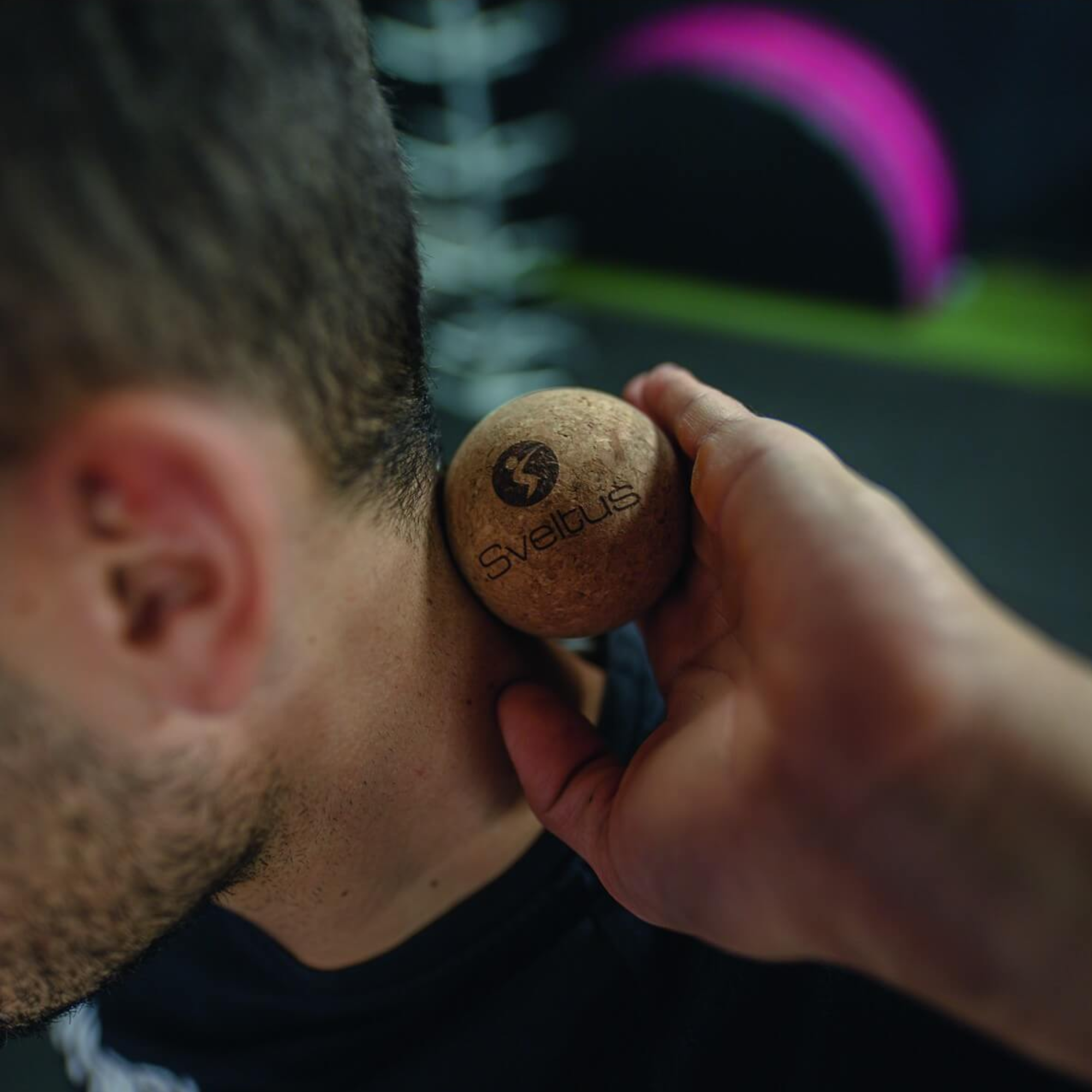 Cork massage ball - Ø 6.50 cm - Sveltus