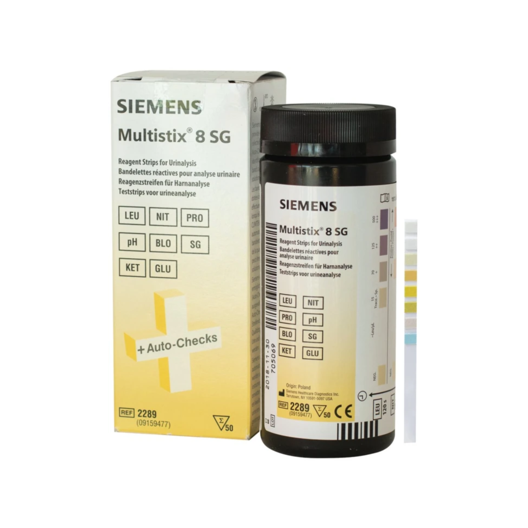 Multistix strip (2 models) - SIEMENS