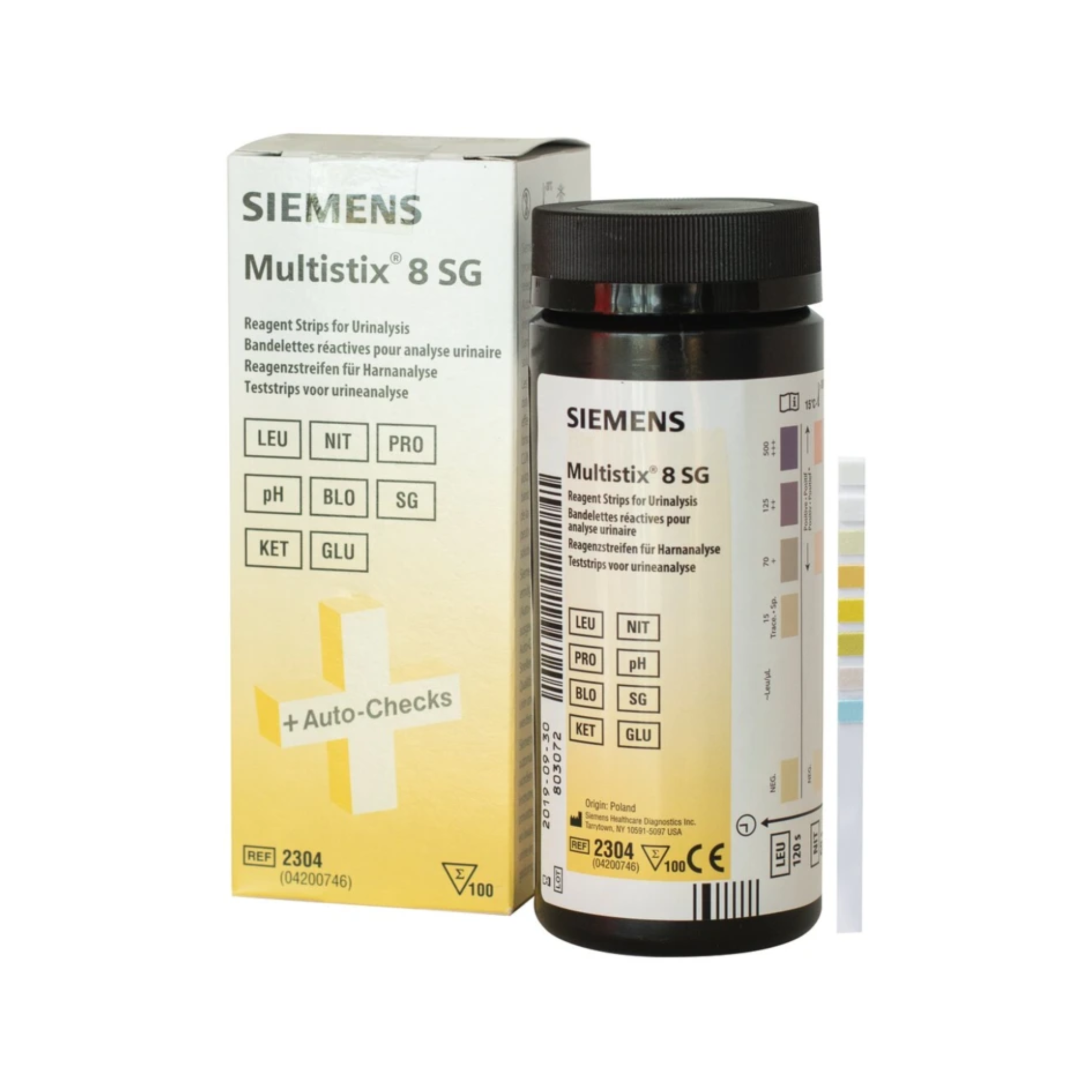 Multistix strip (2 models) - SIEMENS