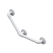 High Resistance Grab Bar Angled 135° - 45x45 cm - Smooth Coating - AKW
