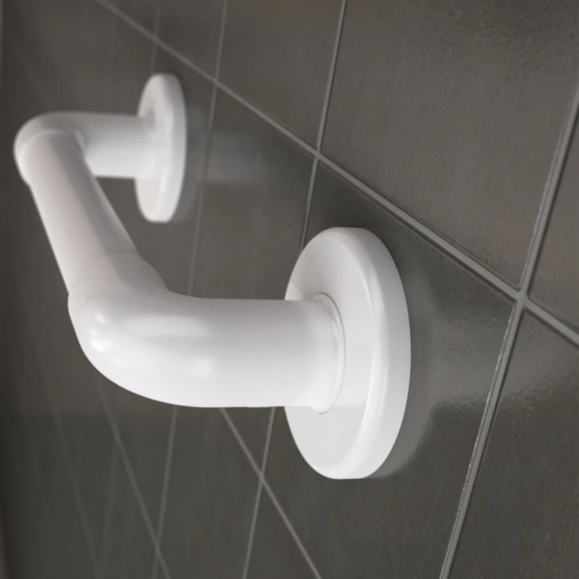 Barre d'Appui Haute Résistance Droite - 2 dimensions - Revêtement lisse - AKW