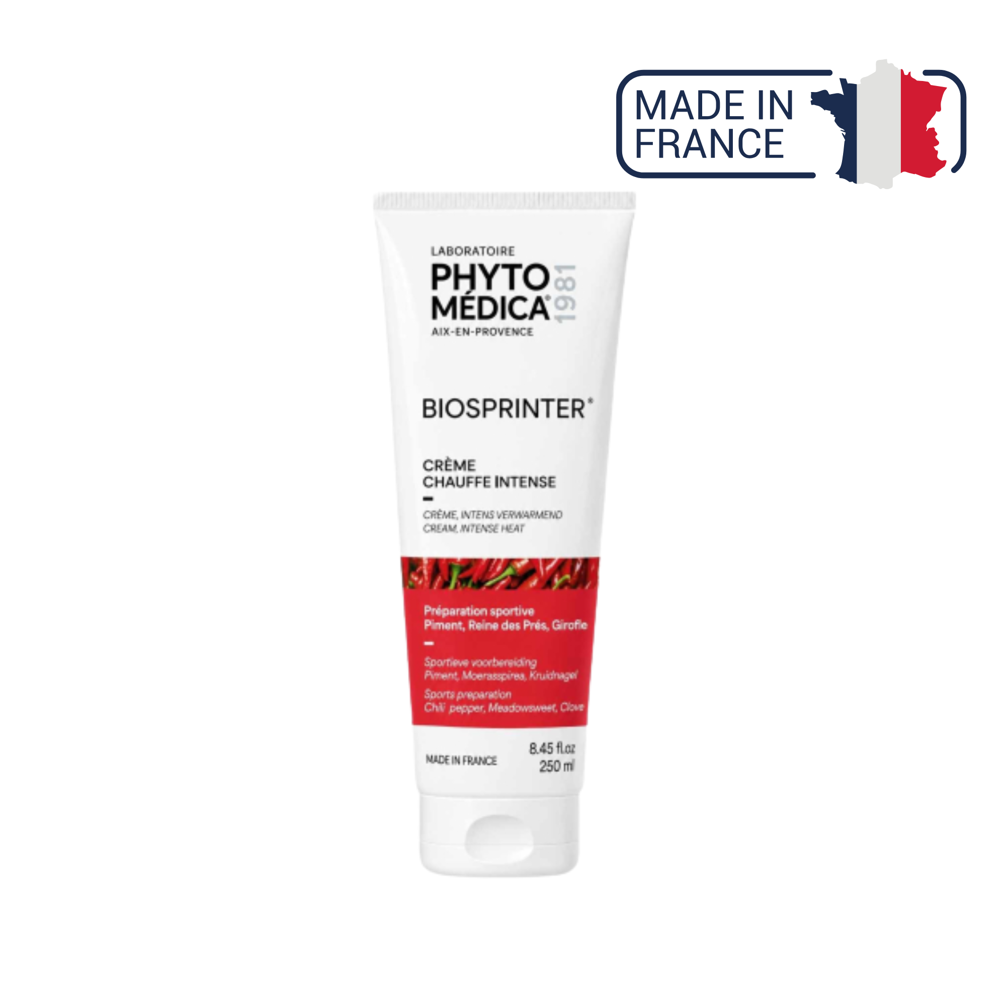 Biosprinter ® - Crème massage chauffant - 2 contenances - Phytomedica