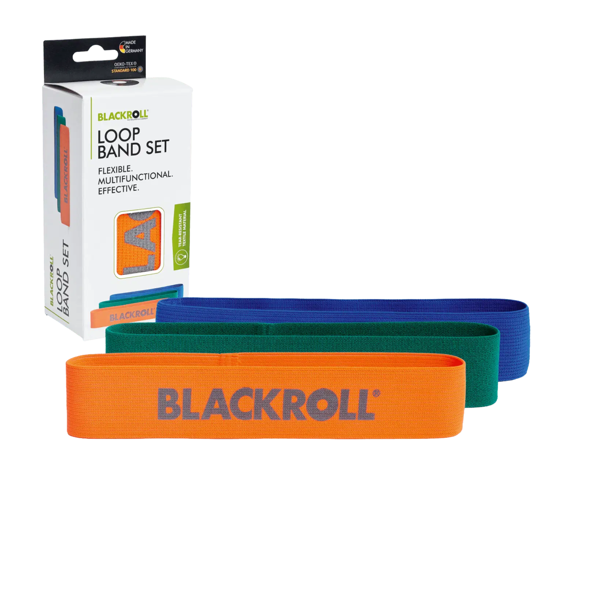 Blackroll - Ensemble Bandes Élastiques - 2 Contenances - Ruck - My Médical