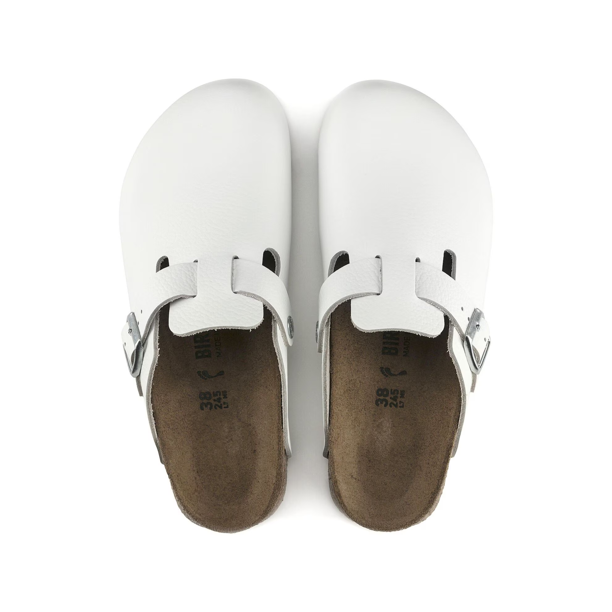 Boston Super Grip - Sabot Cuir naturel - Birkenstock Birkenstock 