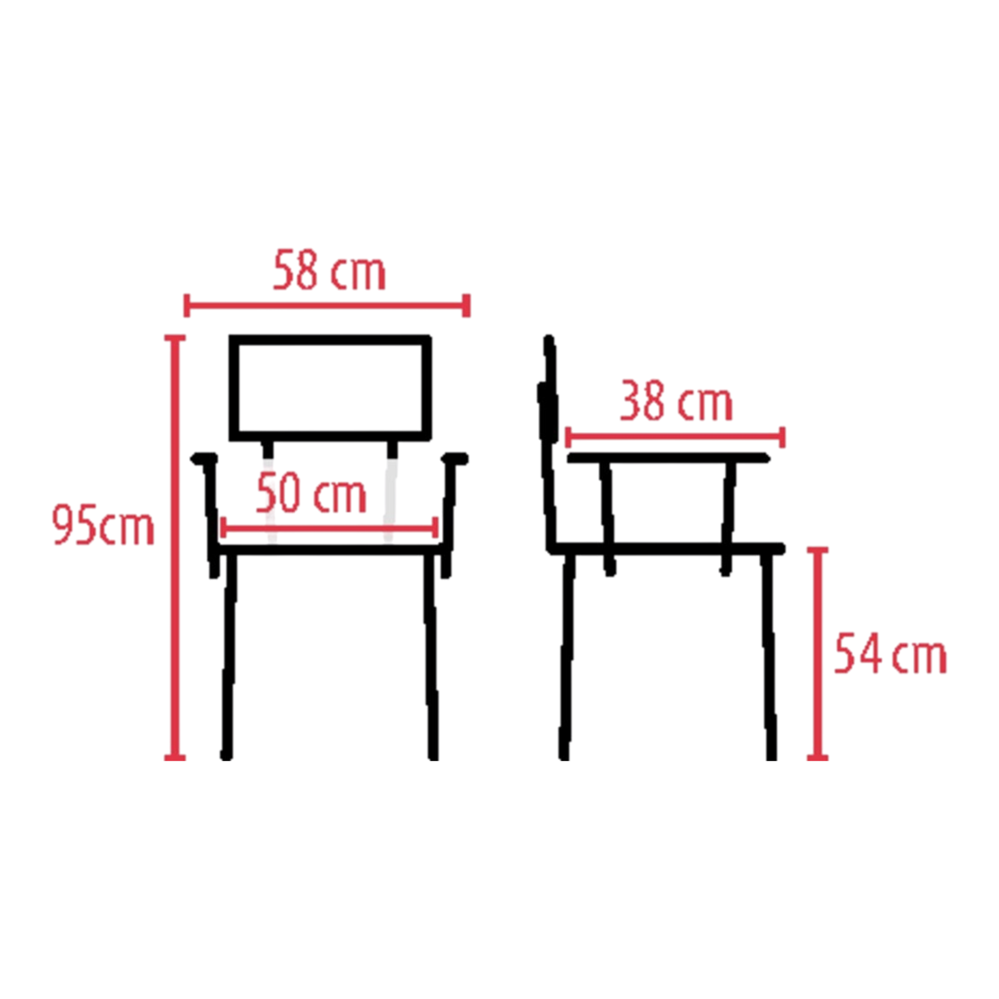 Chaise de douche ATLANTIS - avec roulettes - Herdegen - My Médical
