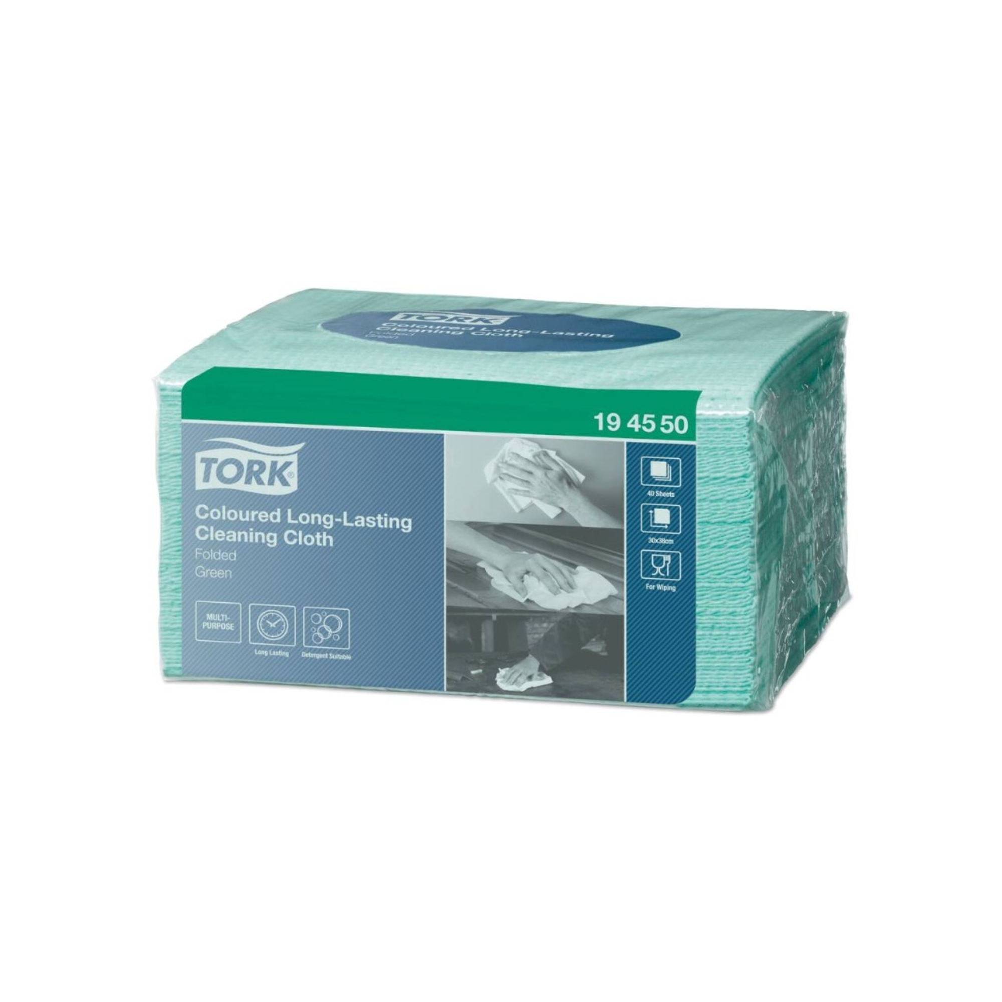 Long Lasting Cleaning Cloth (2 colours) - TORK