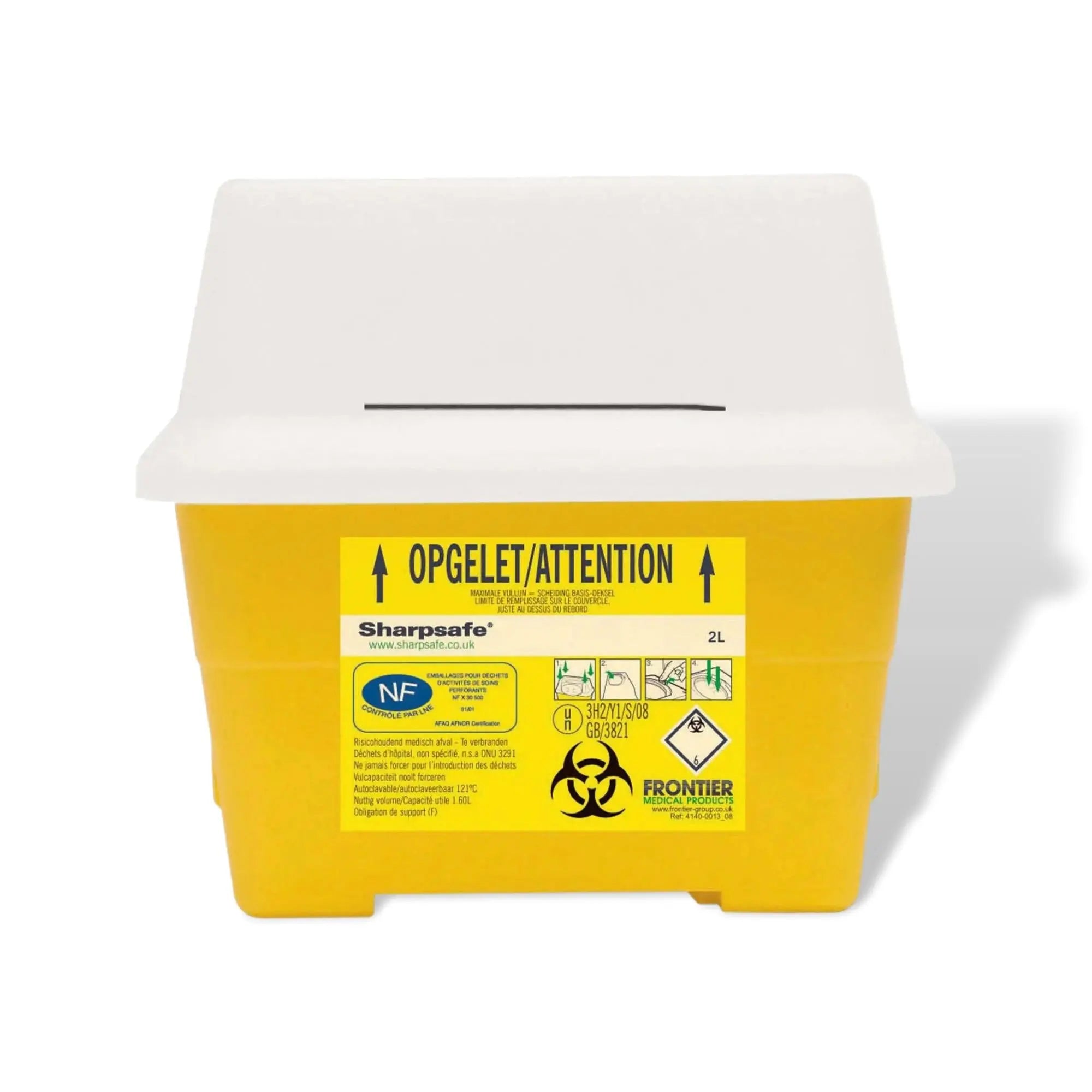 Collecteur de Dechets Sharpsafe - Hospidex - My Médical