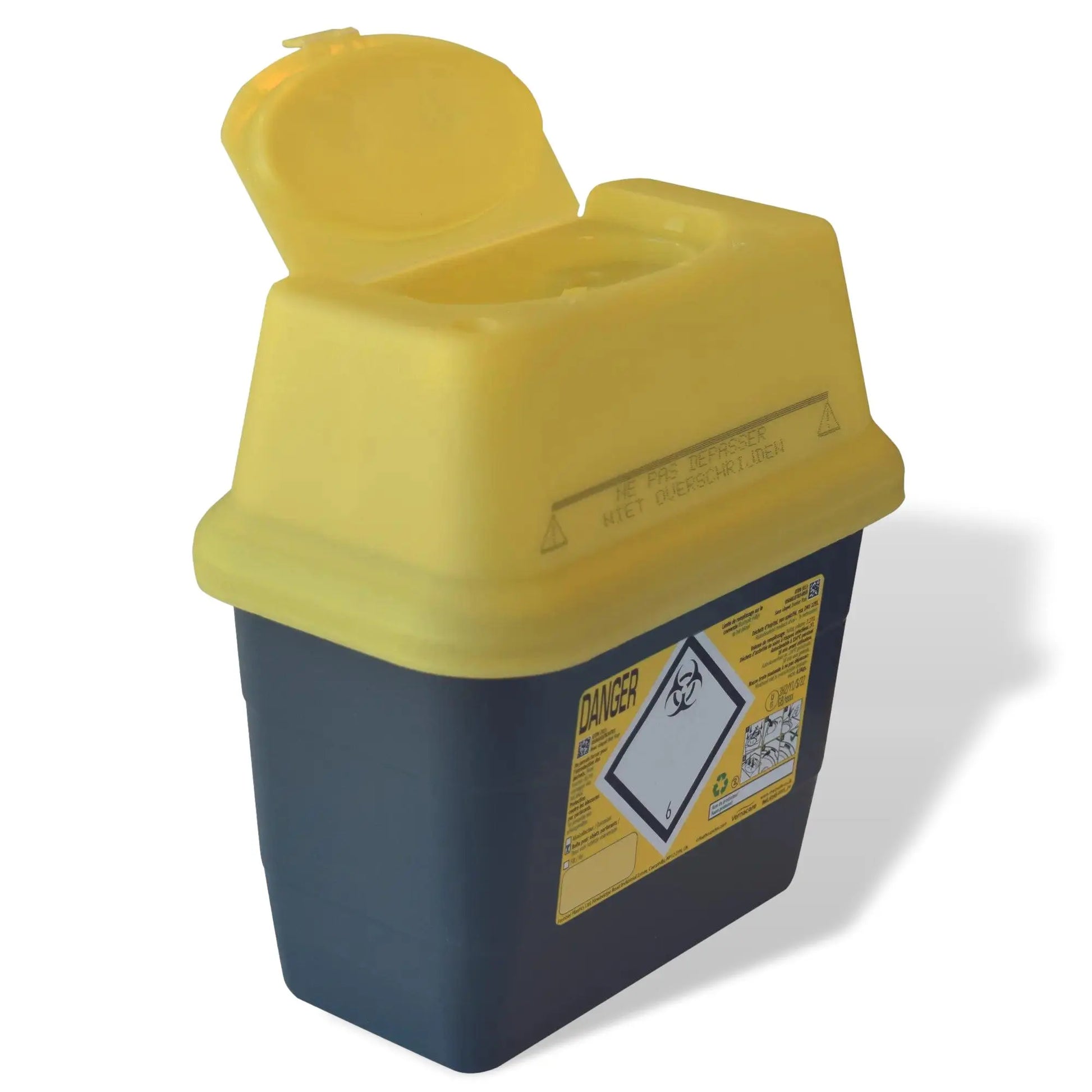 Collecteur de Dechets Sharpsafe - Hospidex - My Médical