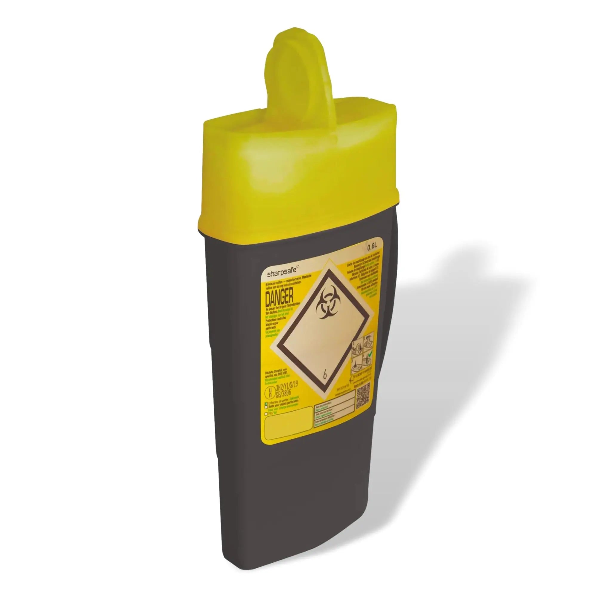 Collecteur de Dechets Sharpsafe - Hospidex - My Médical