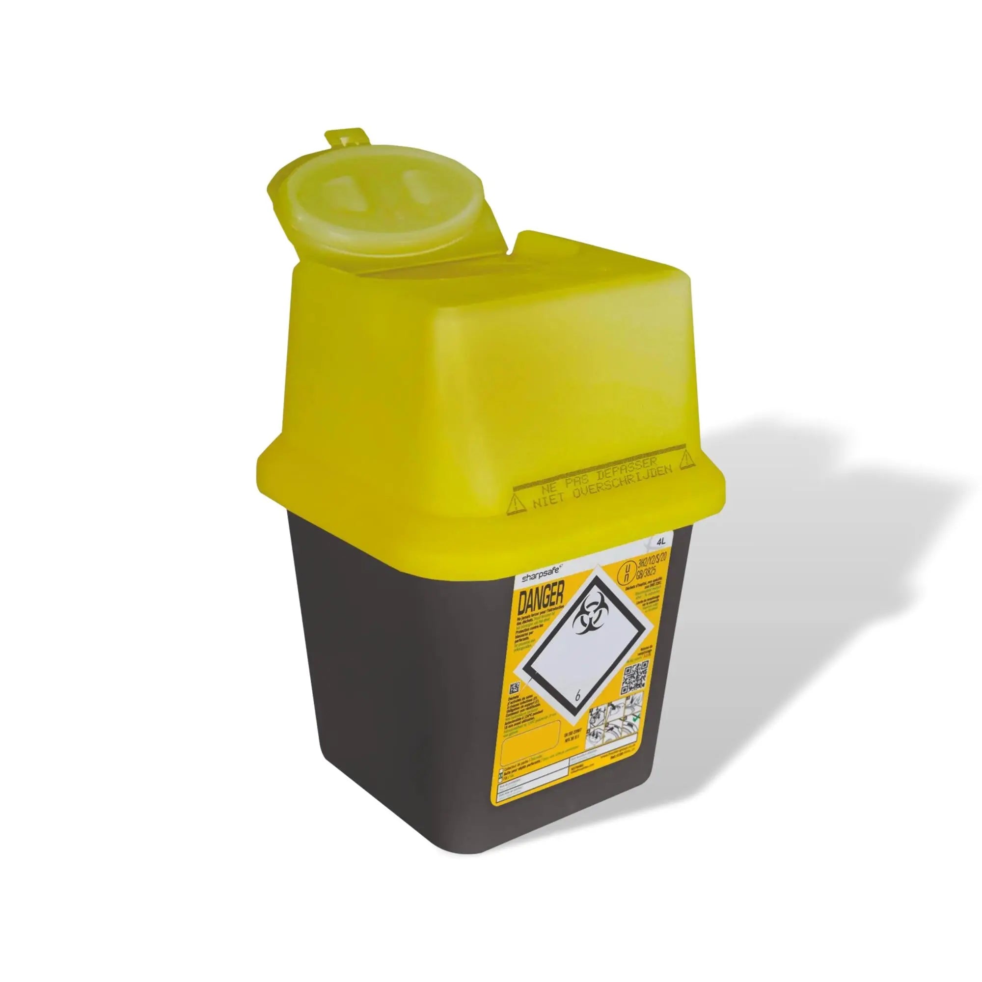 Collecteur de Dechets Sharpsafe - Hospidex - My Médical