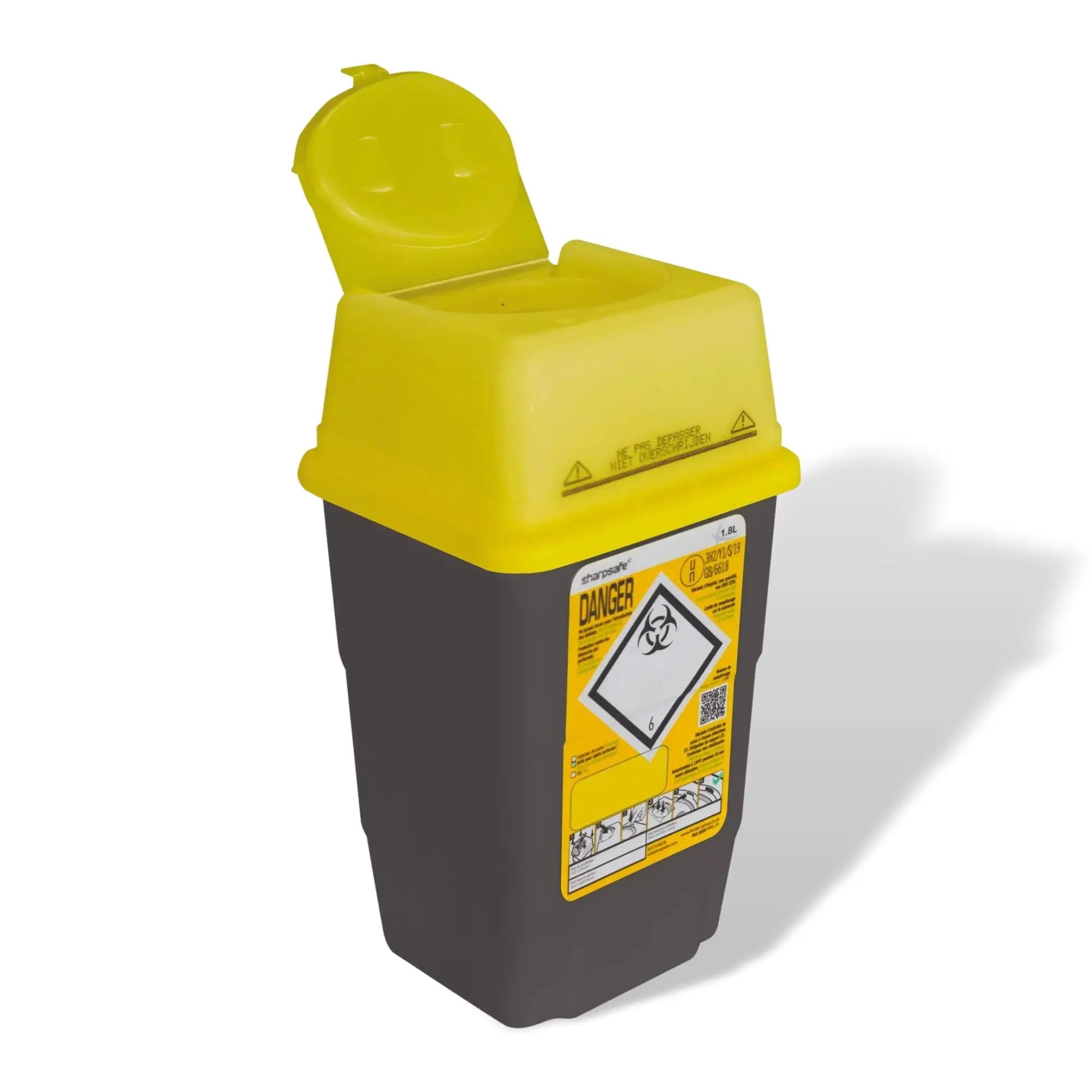 Collecteur de Dechets Sharpsafe - Hospidex - My Médical