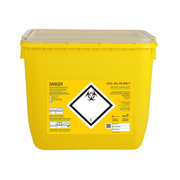 Conteneur Fût en plastique rectangulaire - Clinisafe - My Médical