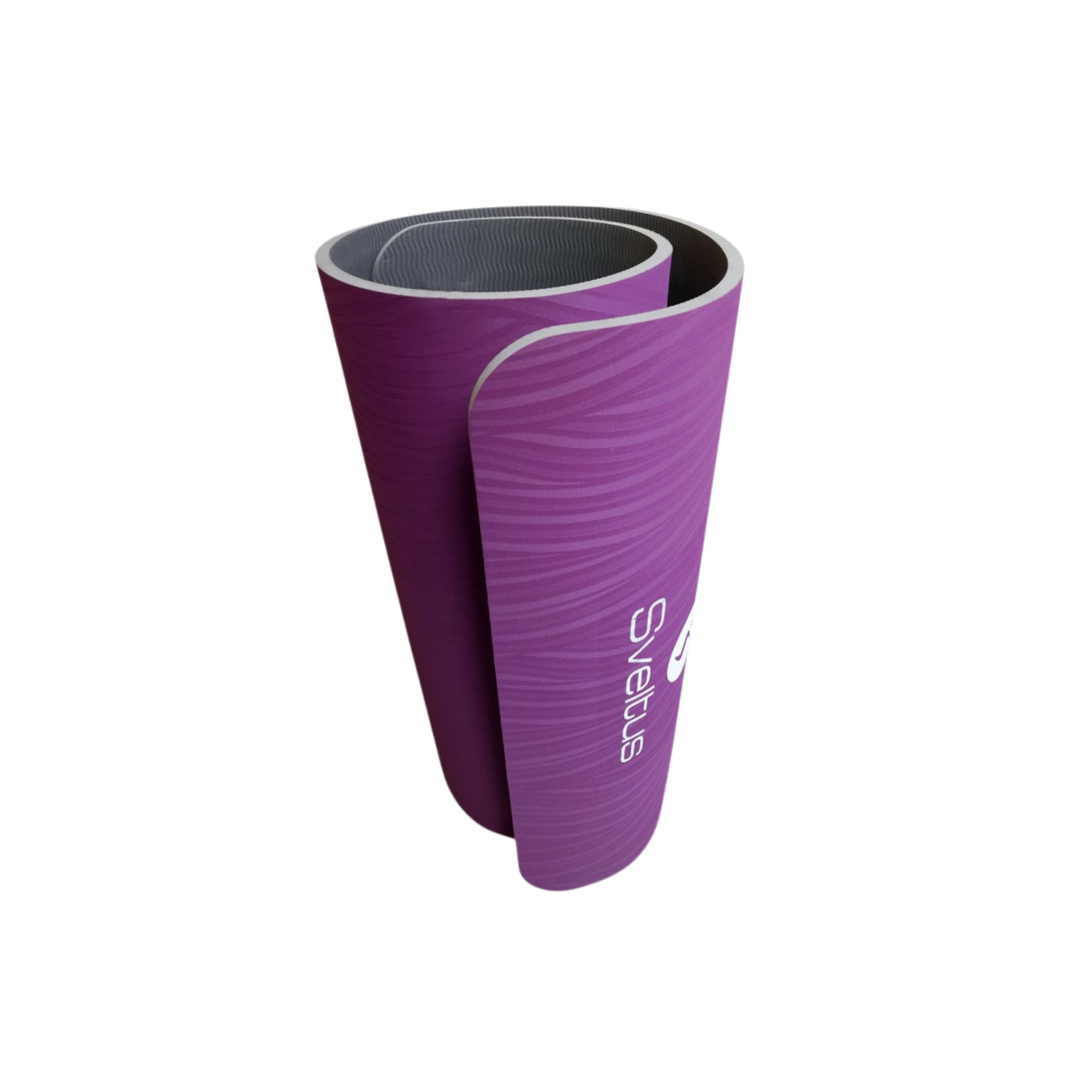 Tapis studio prune/gris - 140x60 cm - Sveltus - My Médical