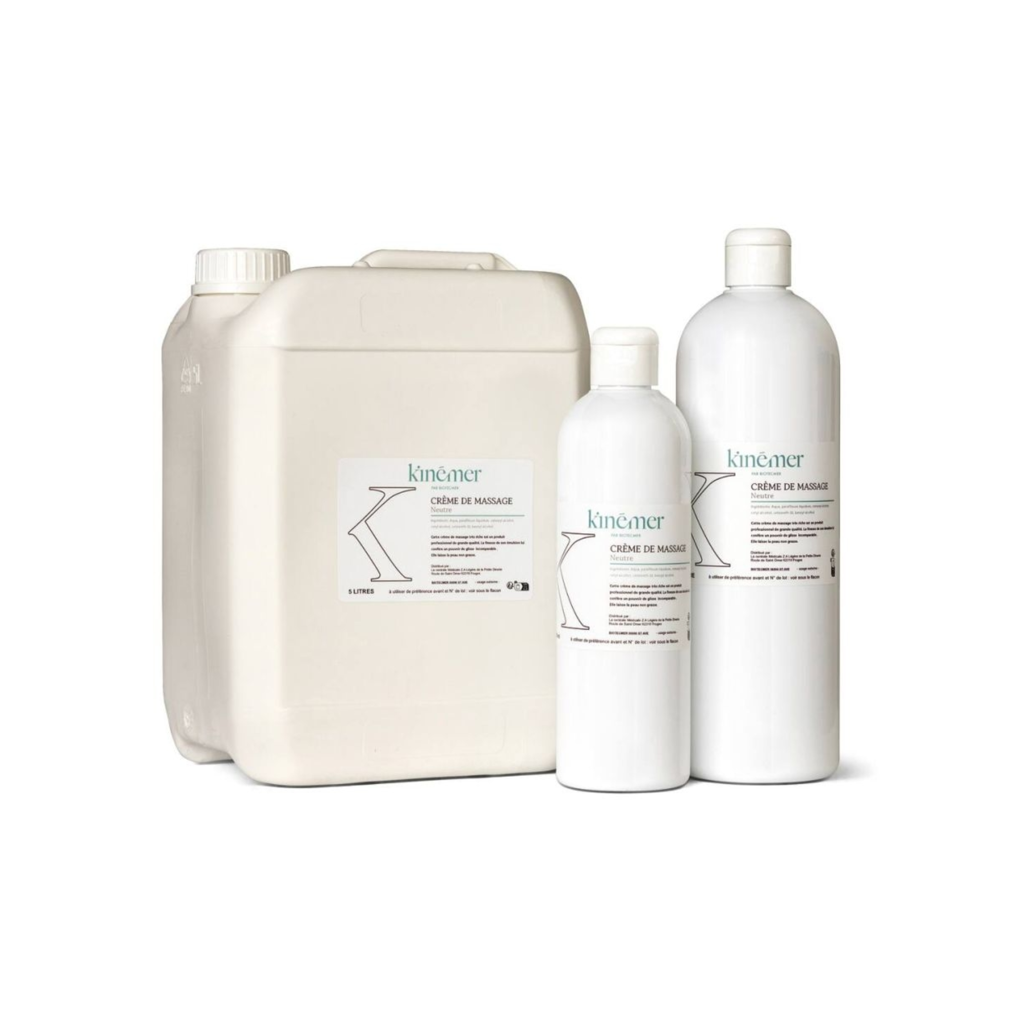 Kine Mass Neutral Massage Cream - Kinémer - BIOTECMER