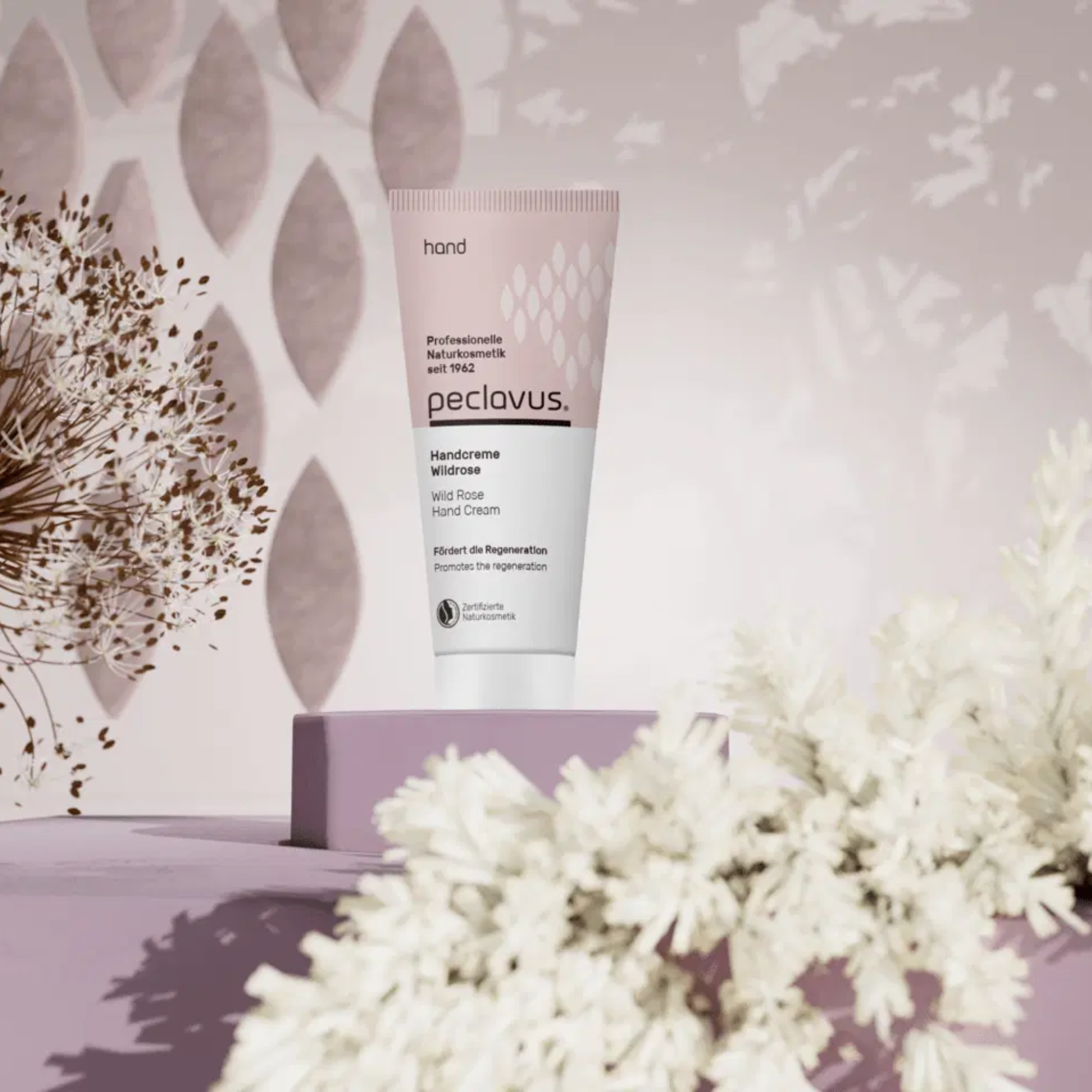 Moisturizing Hand Cream - Wild Rose - Peclavus 