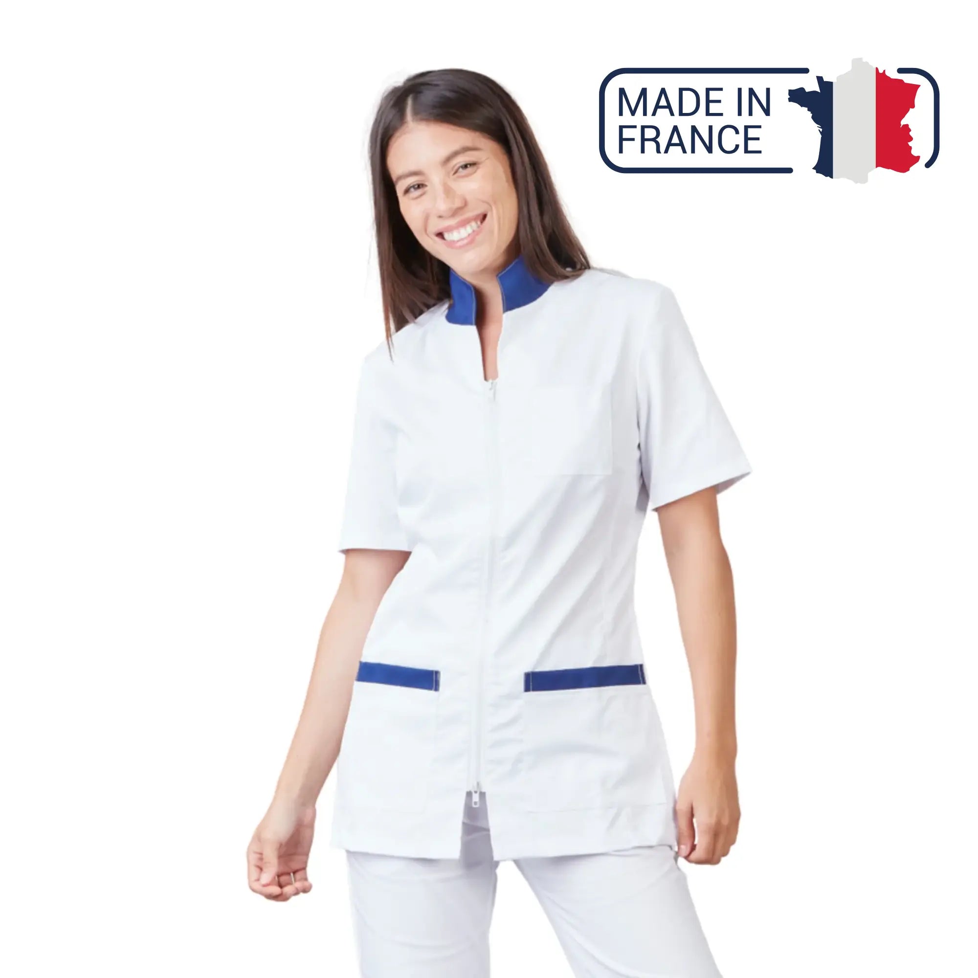 Danaé - Blouse Manches courtes - Femme - 73 cm - Phirejo