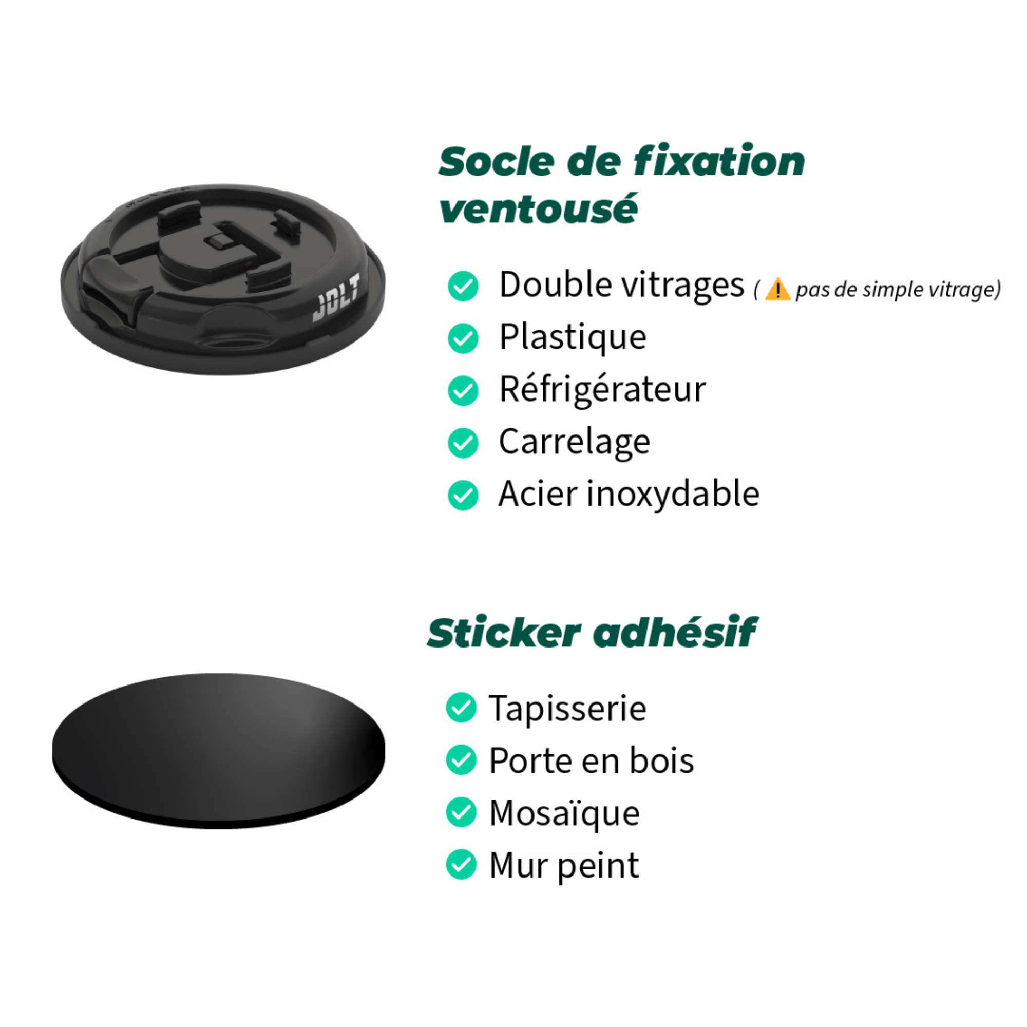 Dot Wall - Boule de massage 3 en 1 - Ø 8 cm - Jolt