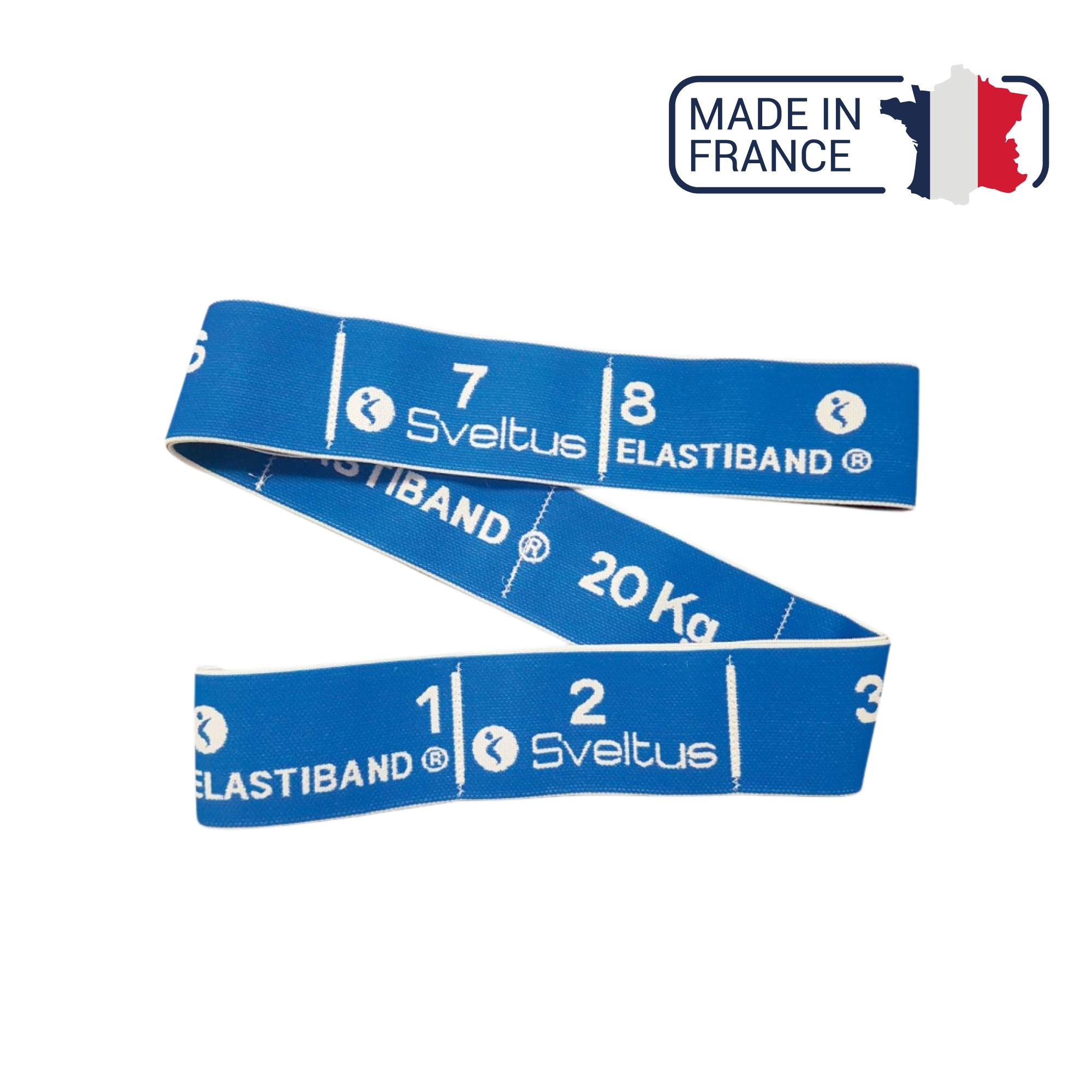 Elastiband® Bleu vrac 90 cm - 20 kg - Sveltus