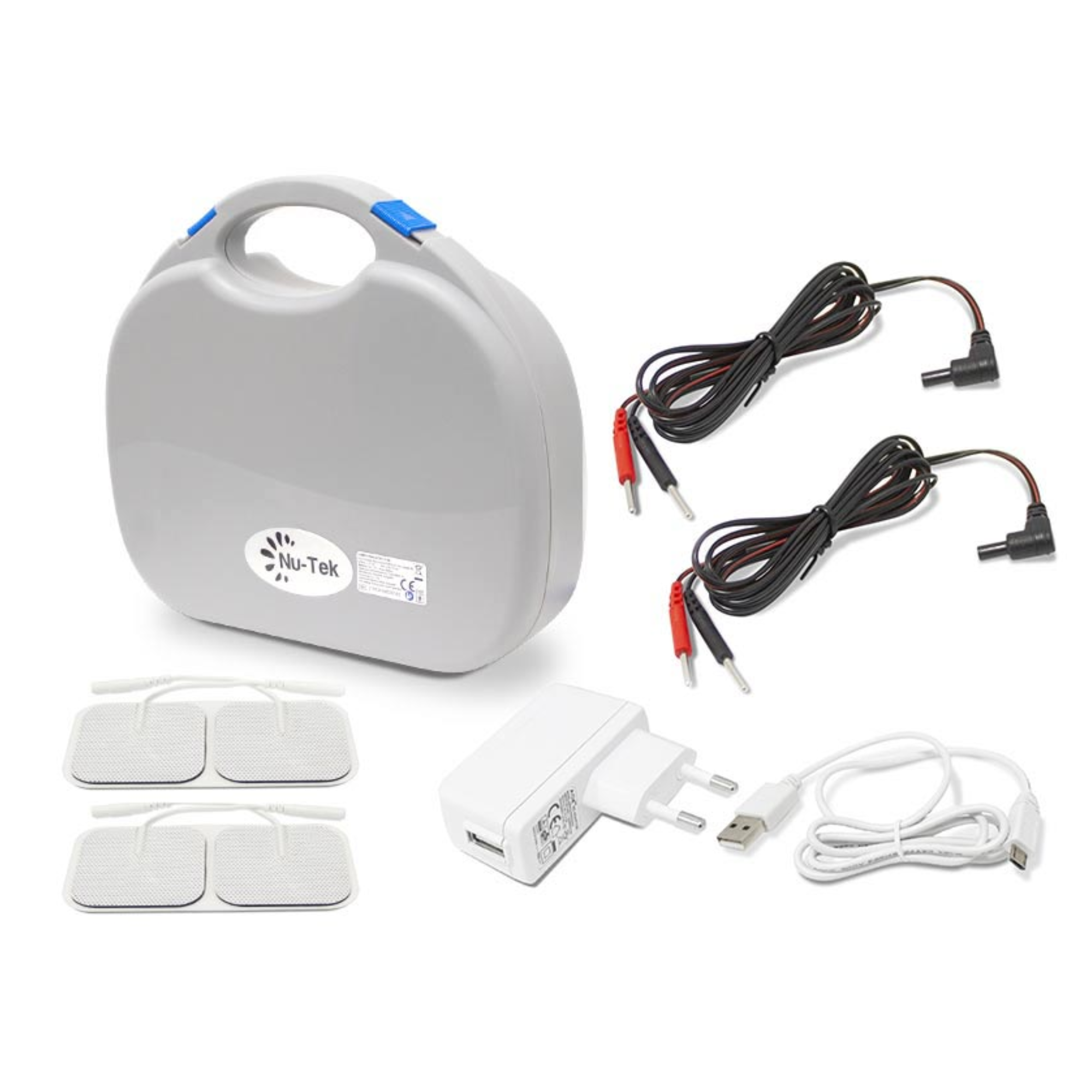 Électrostimulateur Professionnel - Tens/Ems/Ifc/Rus/Mes - 2 canaux - 90 programmes