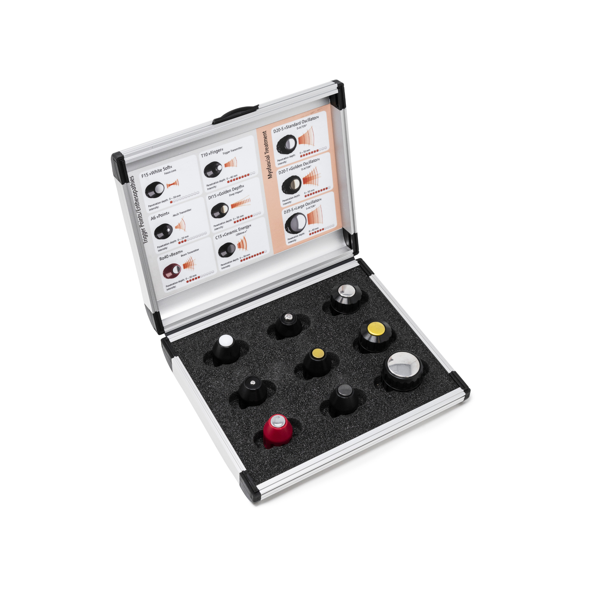 Ensemble de 9 transducteurs + valisette - Chattanooga® - My Médical