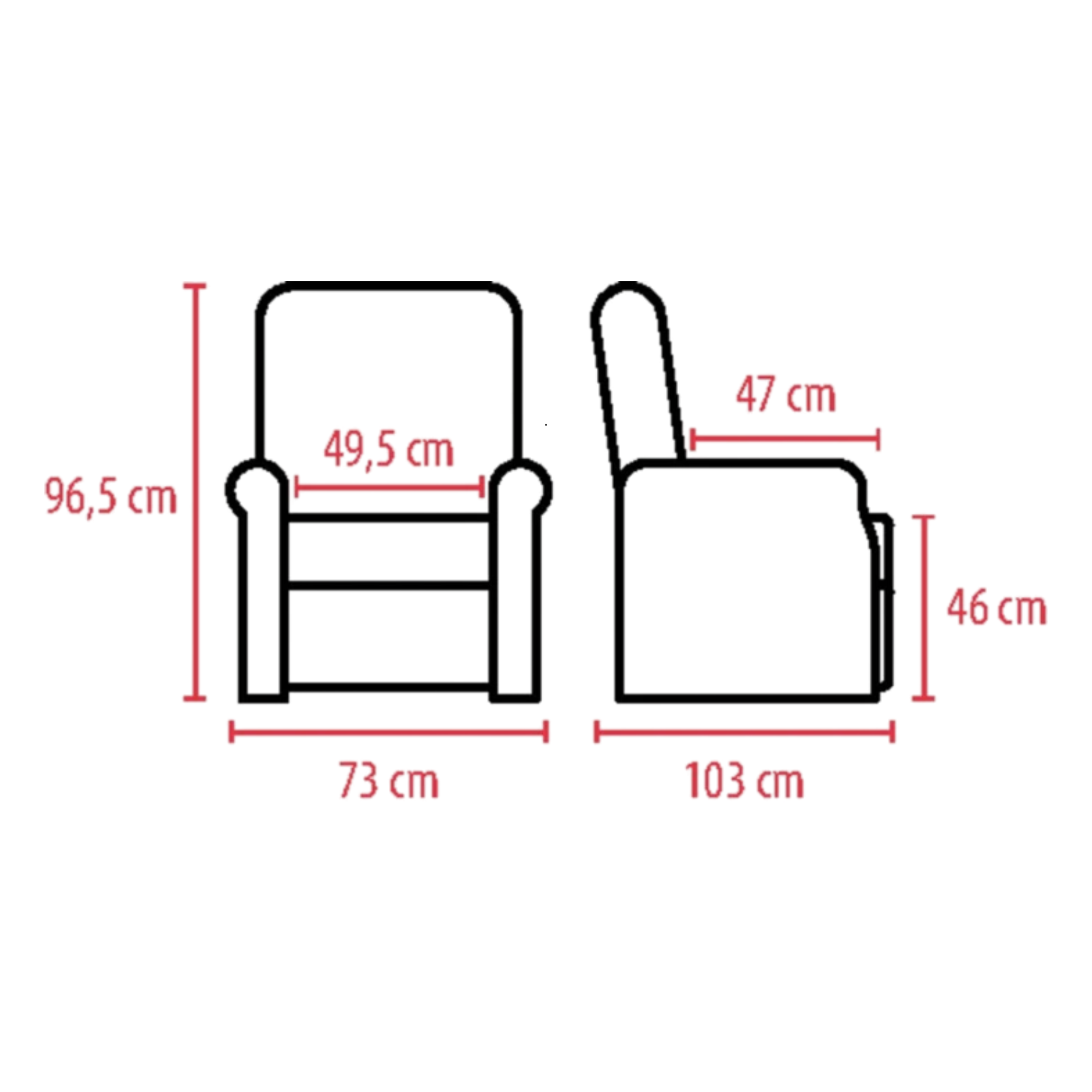 Fauteuil releveur PRESTON - 4 moteurs - 2 coloris - My Médical - My Médical