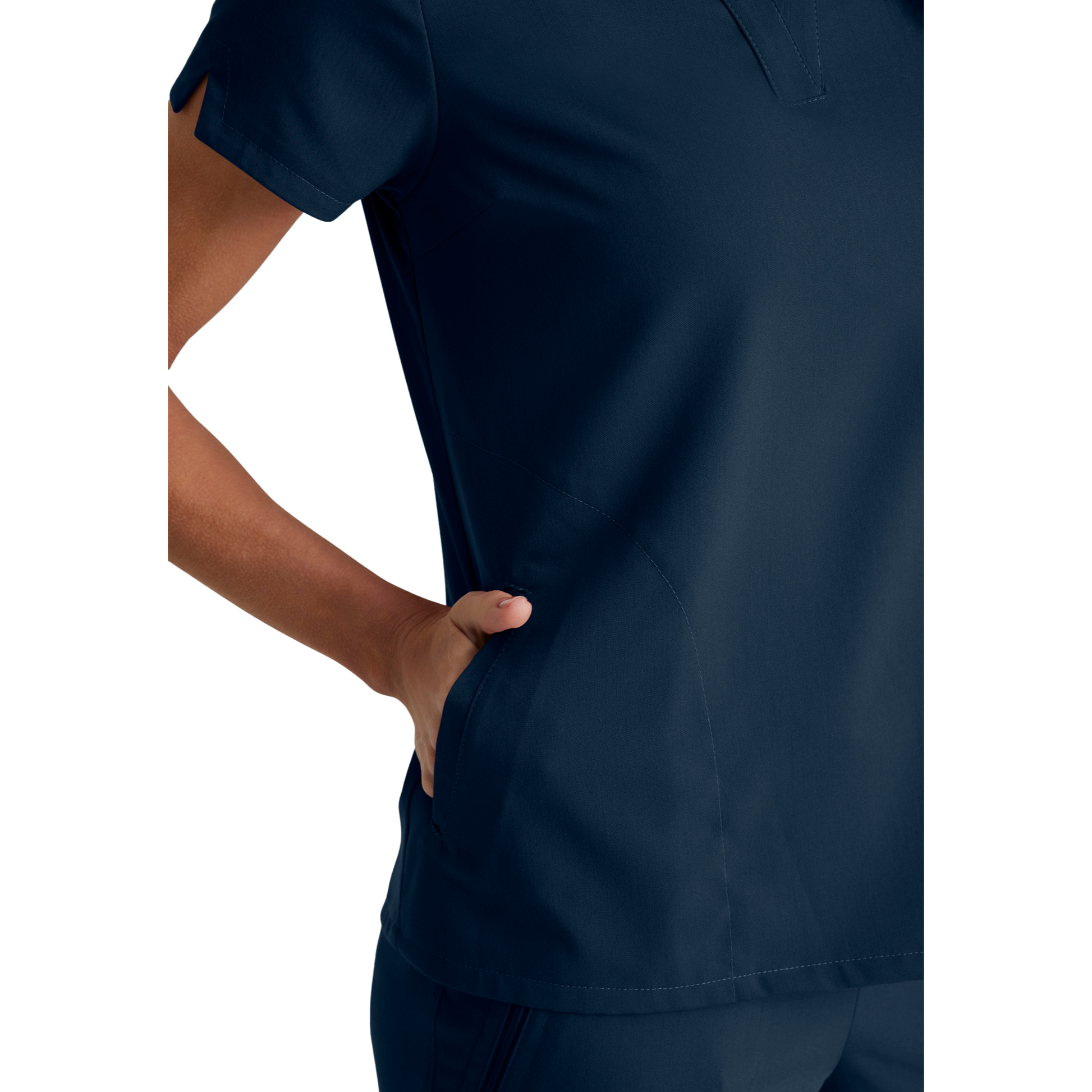 Flora - Tunique col à bande - Femme - Grey’s Anatomy Stretch GREYS ANATOMY STRETCH