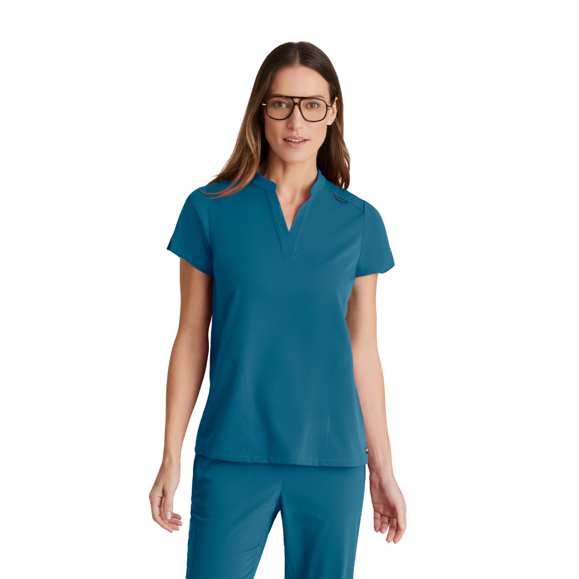 Flora - Tunique col à bande - Femme - Grey’s Anatomy Stretch GREYS ANATOMY STRETCH