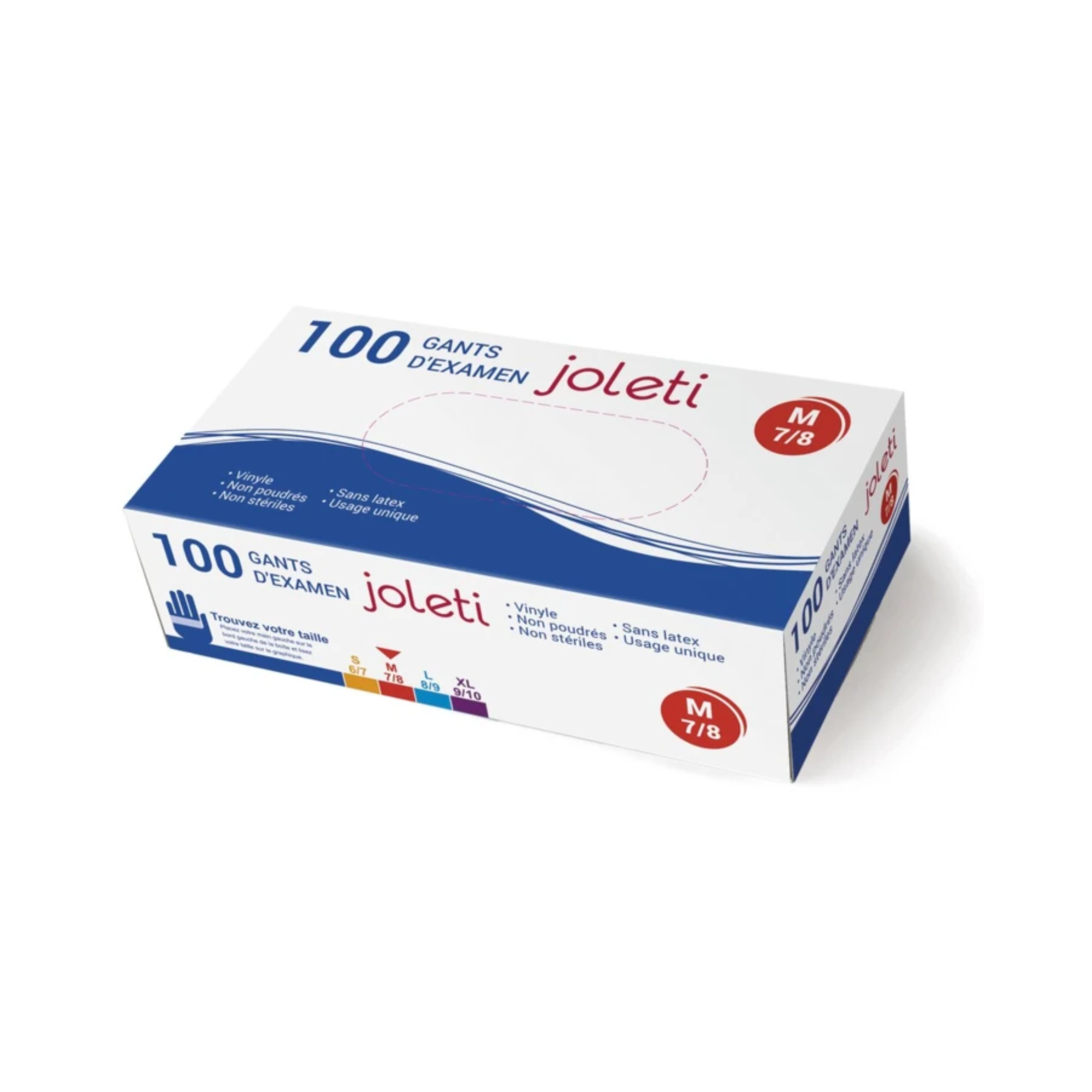 Vinyl examination glove - JOLETI
