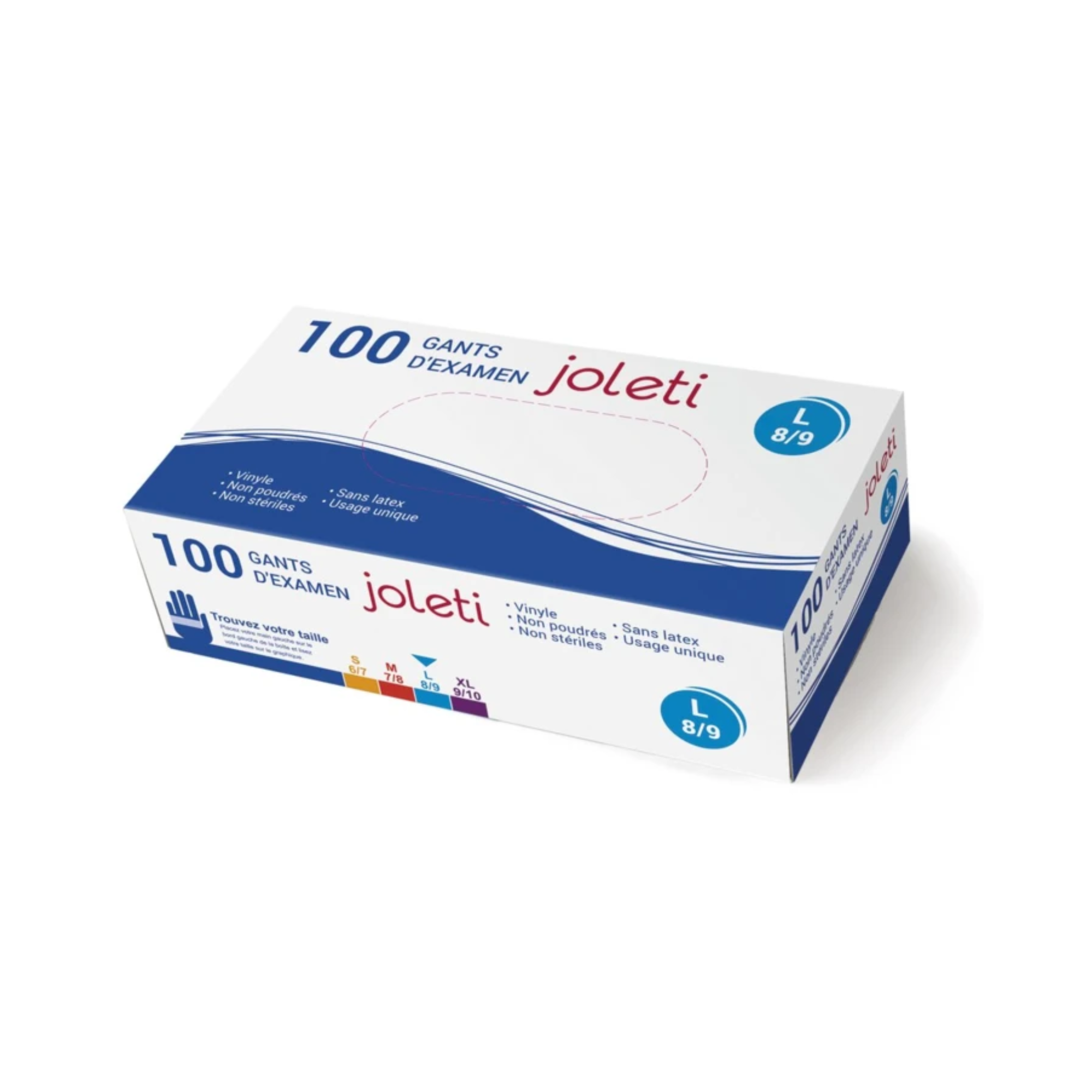 Vinyl examination glove - JOLETI