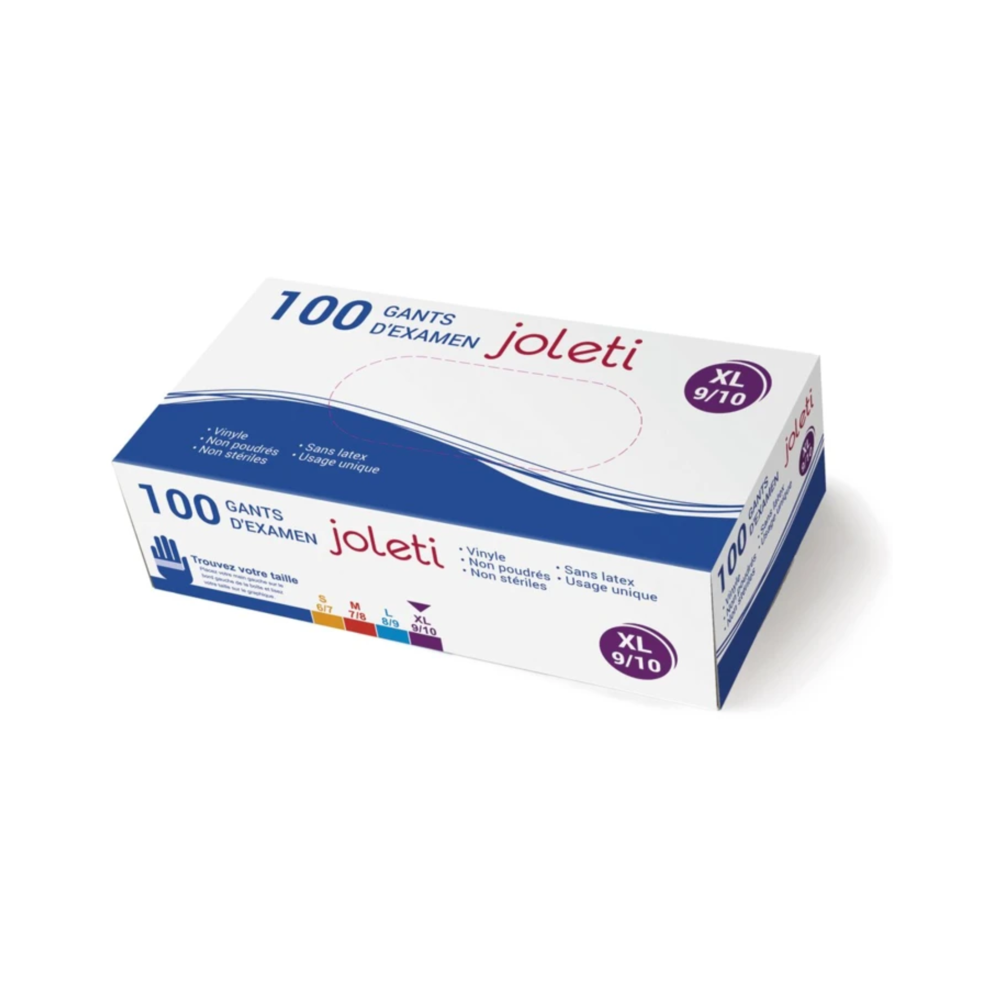 Vinyl examination glove - JOLETI