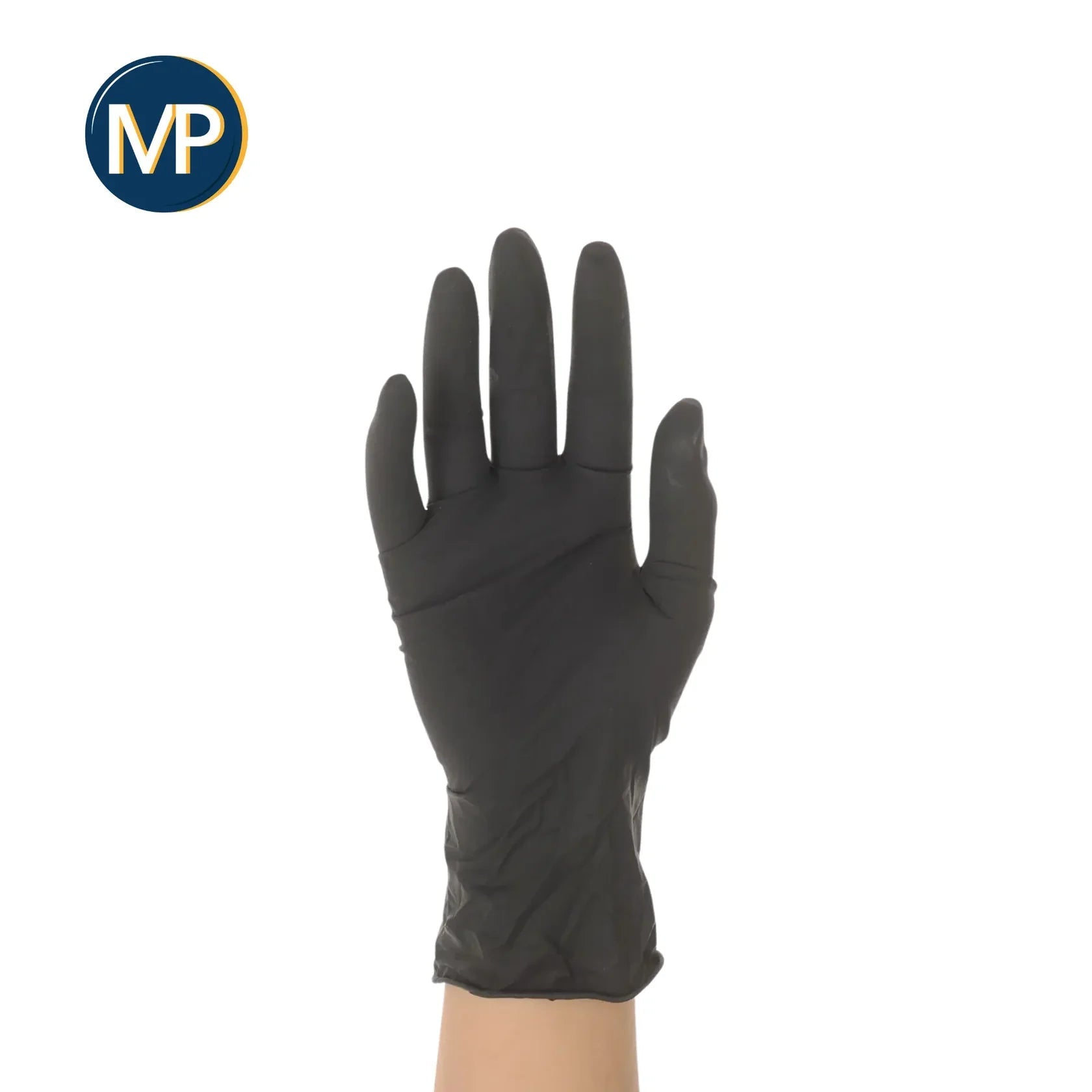 Gants d'examen - Latex Noir - Sans poudre - Boite de 100 - My Podologie