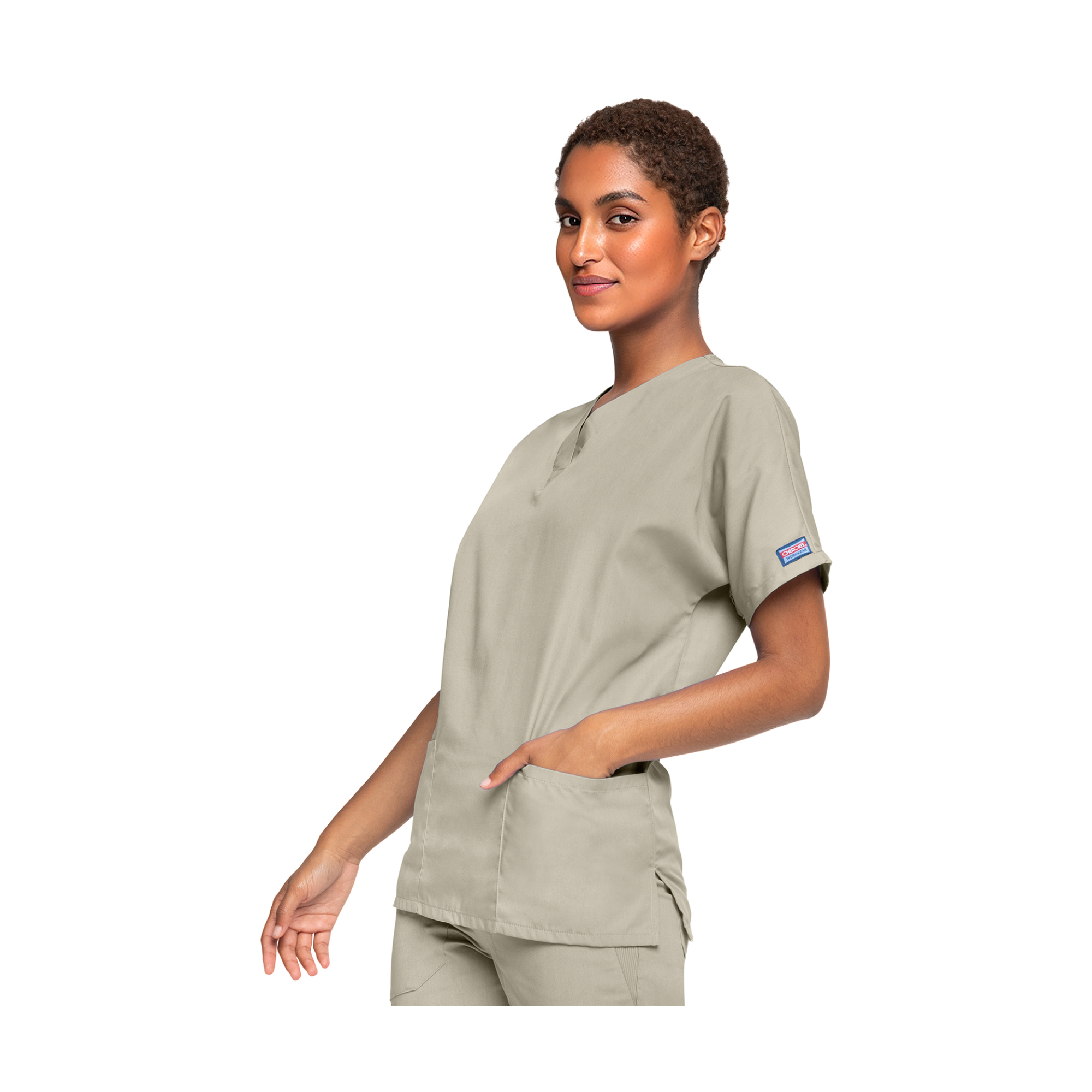 Guéthary - Medical tunic - V-neck - Short sleeves - Women - Cherokee - Color 2