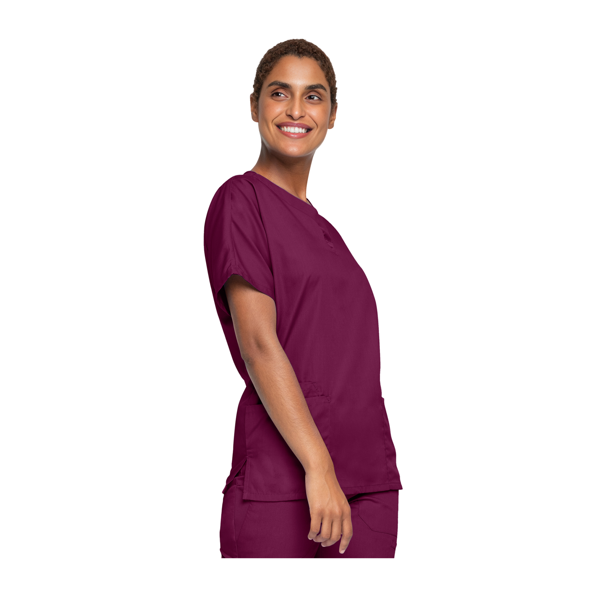 Guéthary - Medical tunic - V-neck - Short sleeves - Women - Cherokee - Color 2