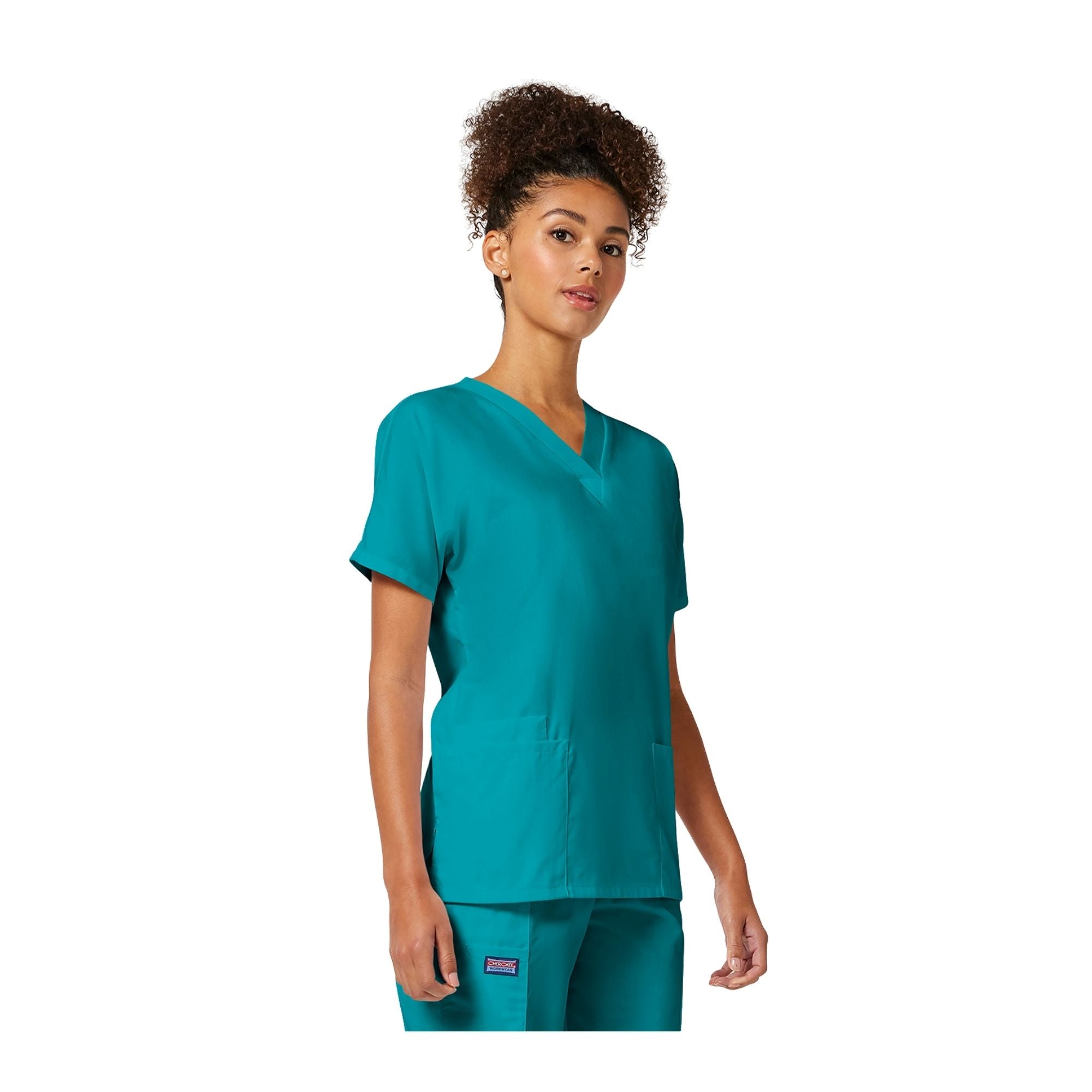 Guéthary - Tunique médicale - Col V - Manches courtes - Femme - Cherokee