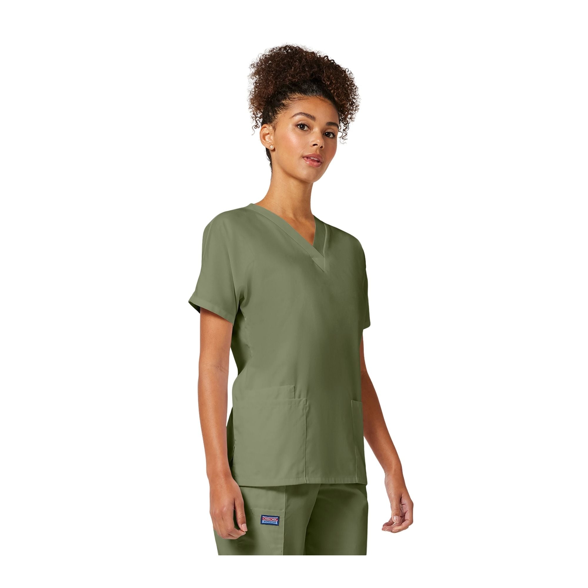 Guéthary - Tunique médicale - Col V - Manches courtes - Femme - Cherokee