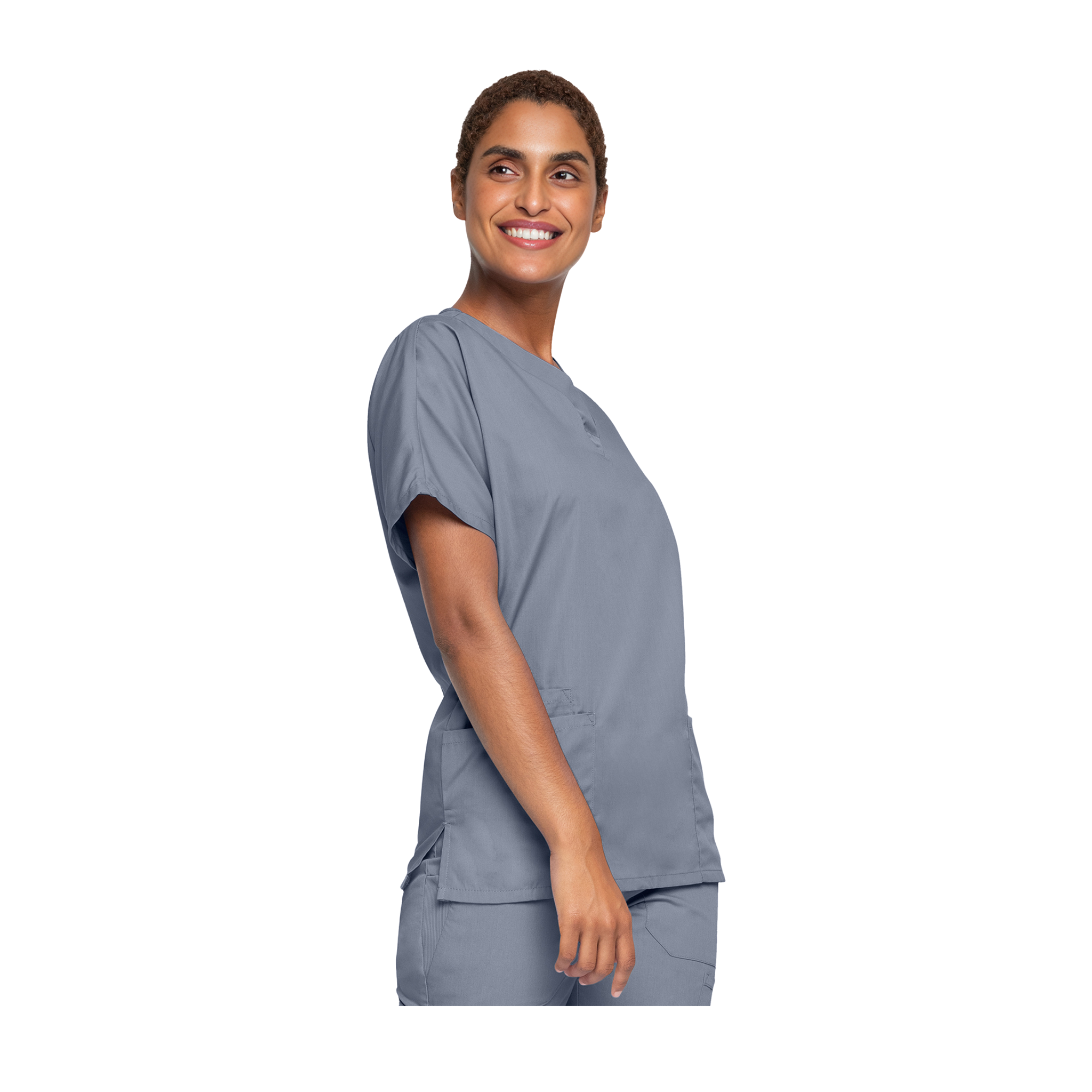 Guéthary - Medical tunic - V-neck - Short sleeves - Women - Cherokee - Color 2